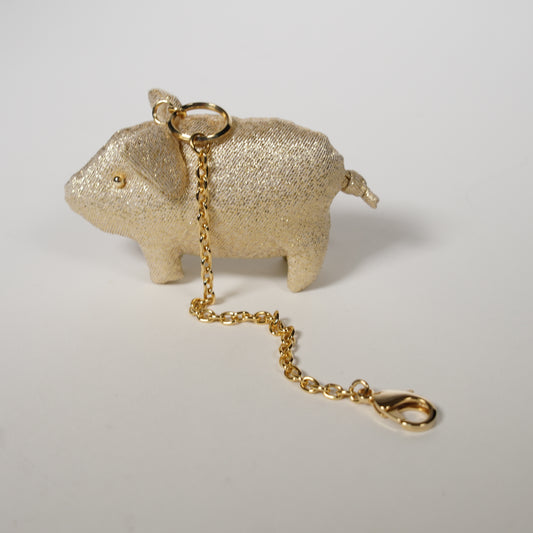 Gold Thread / Golden Pig Charm