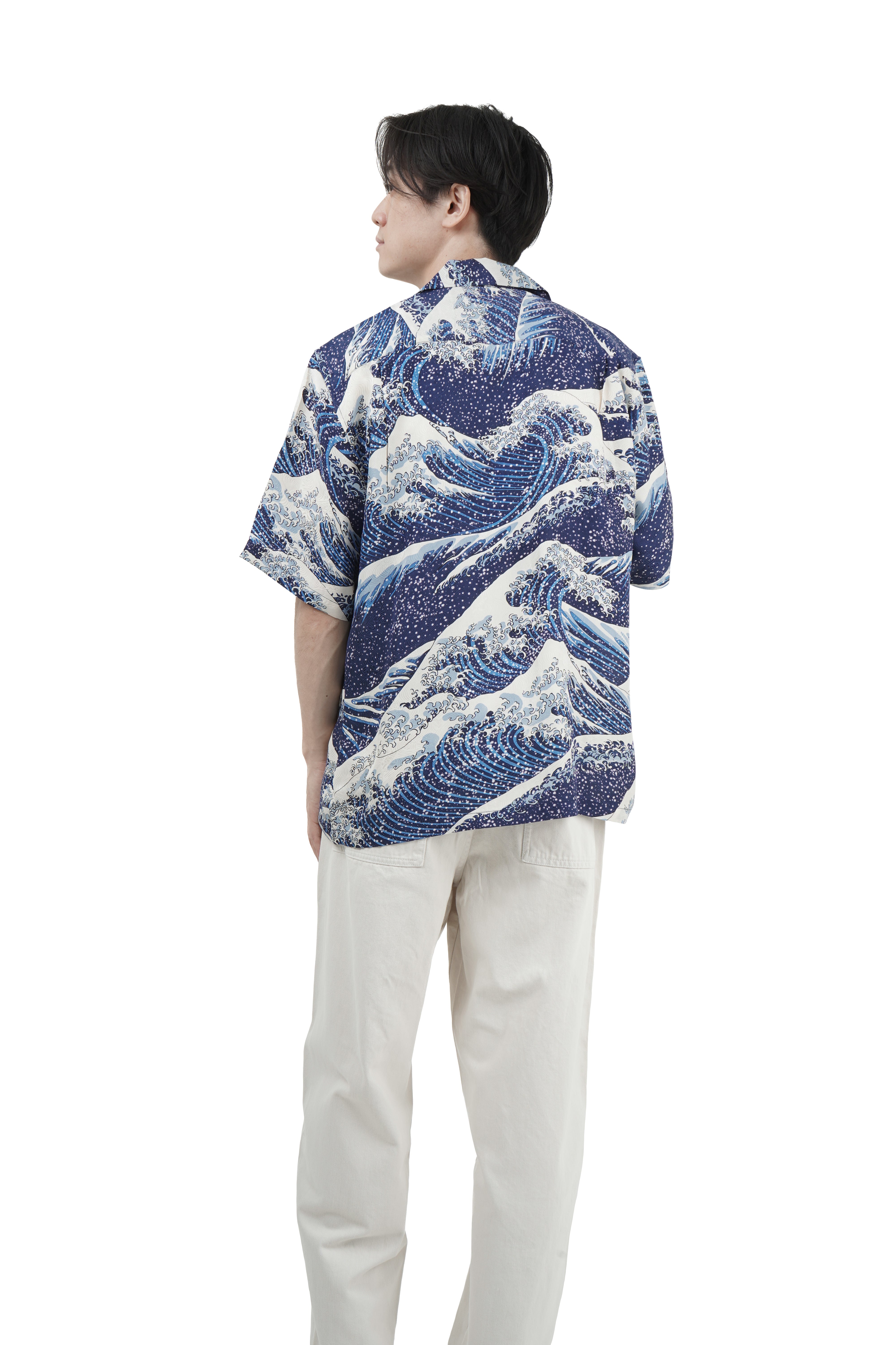 Aloha Shirt / Hokusai Katsushika / The Great Wave