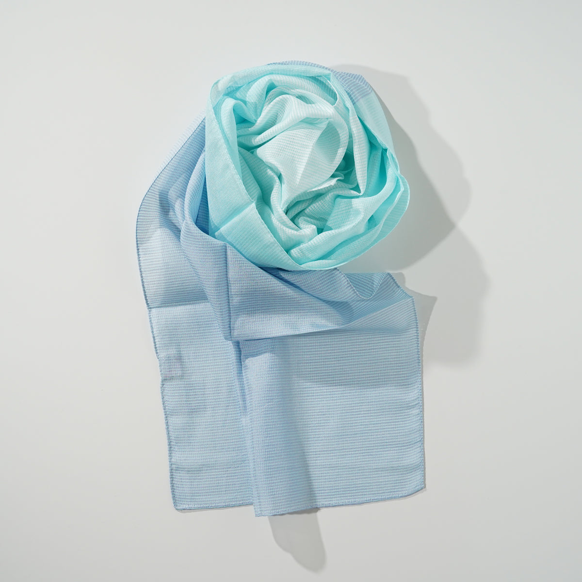 Silk Scarf / TONIKARU / Sapphire Blue