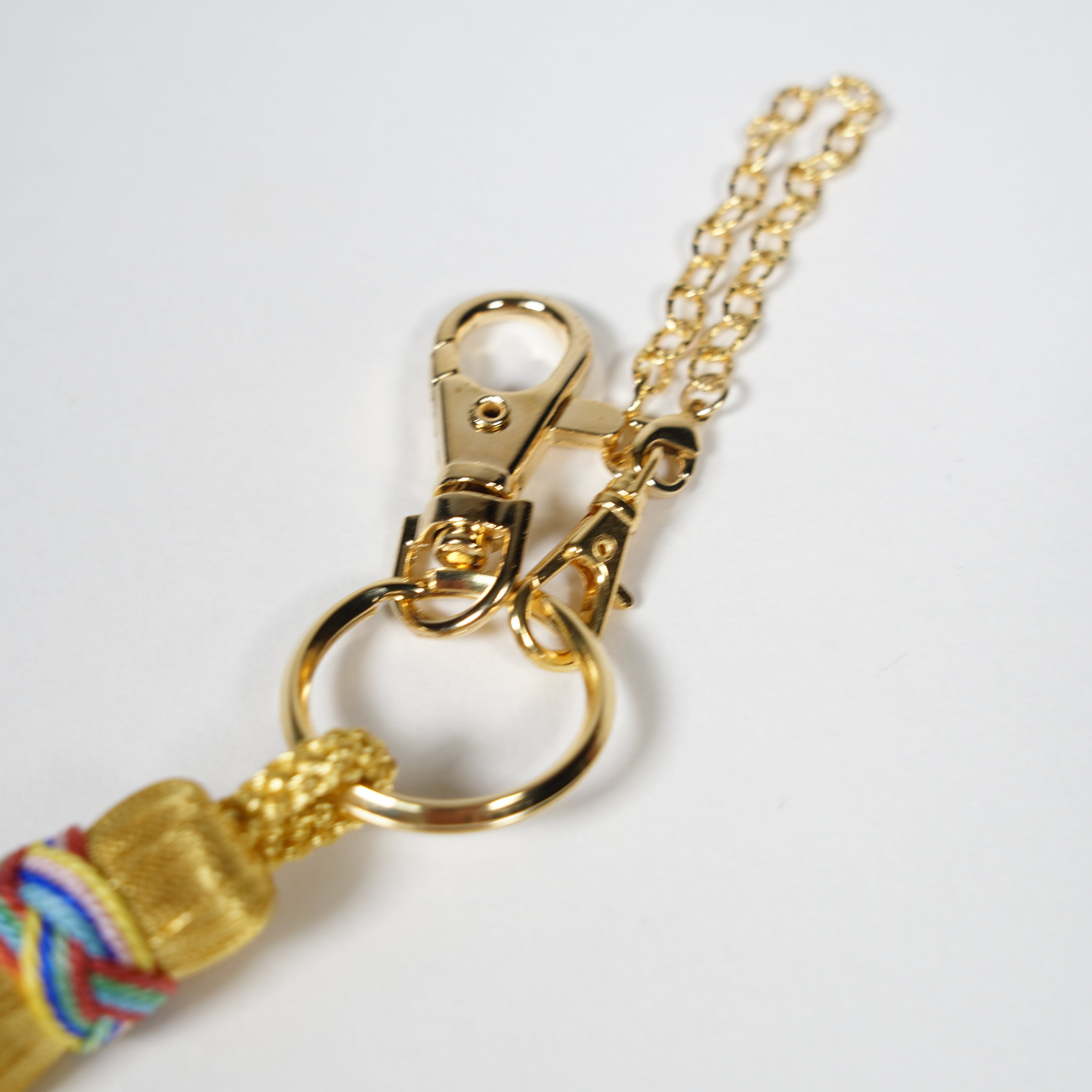 Protection Tassel Charm / Metallic Thread / Ward off Evil / Medium
