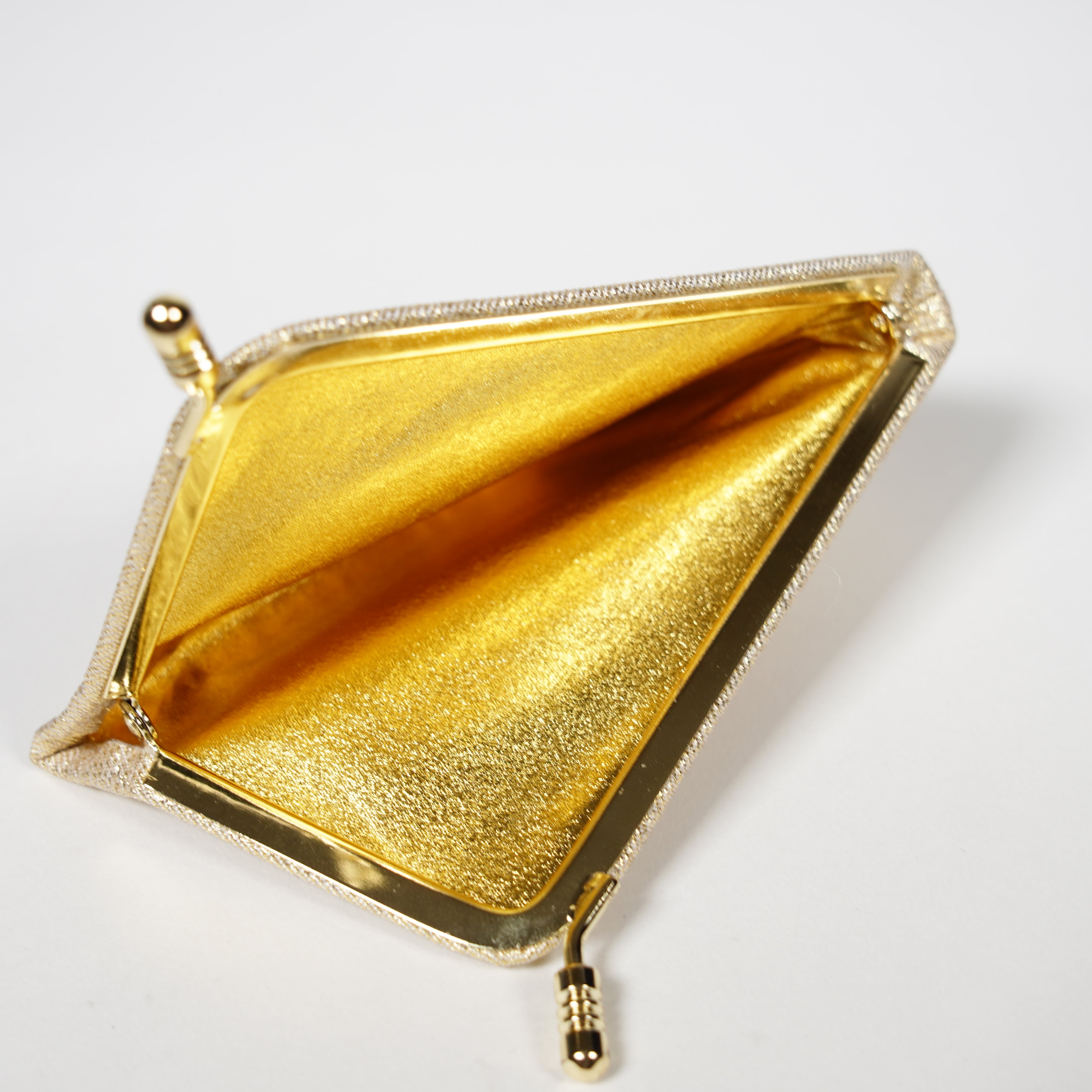 Card Case / Metallic Thread / Gold & Silver