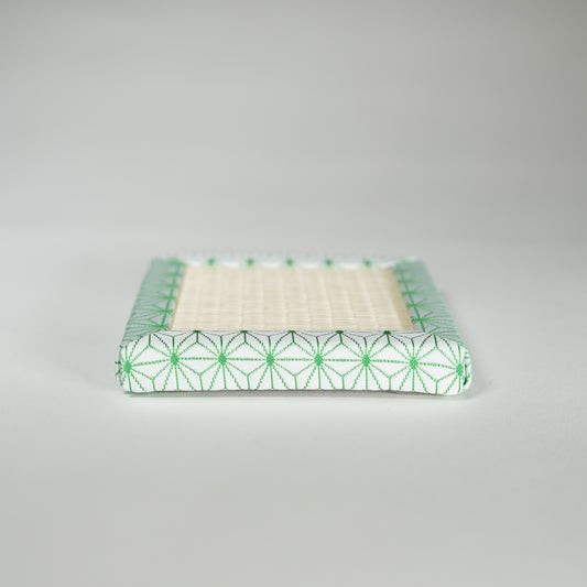 Mini Tatami Mat / Green Hemp Flower