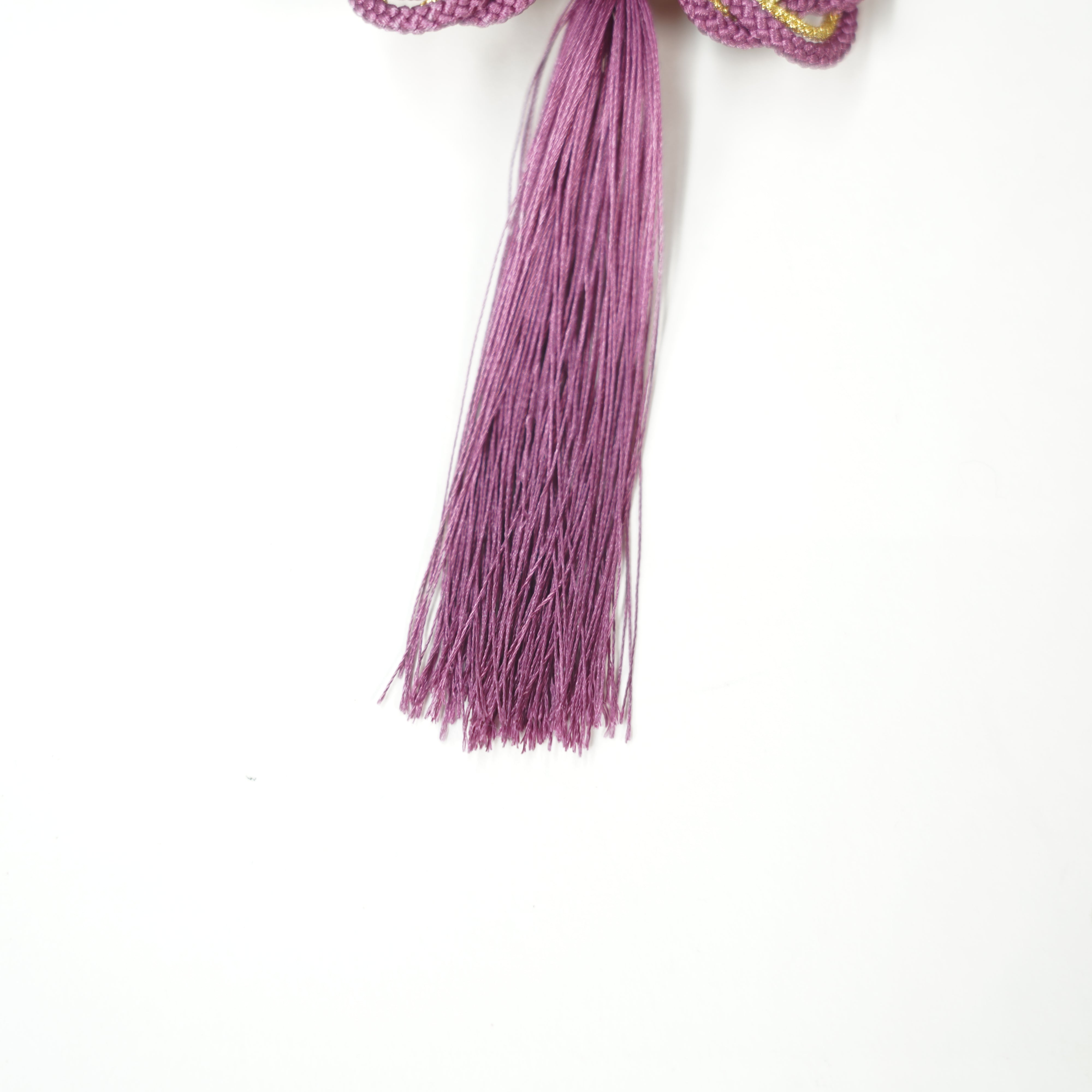 Ornement de cheveux de papillon / violet
