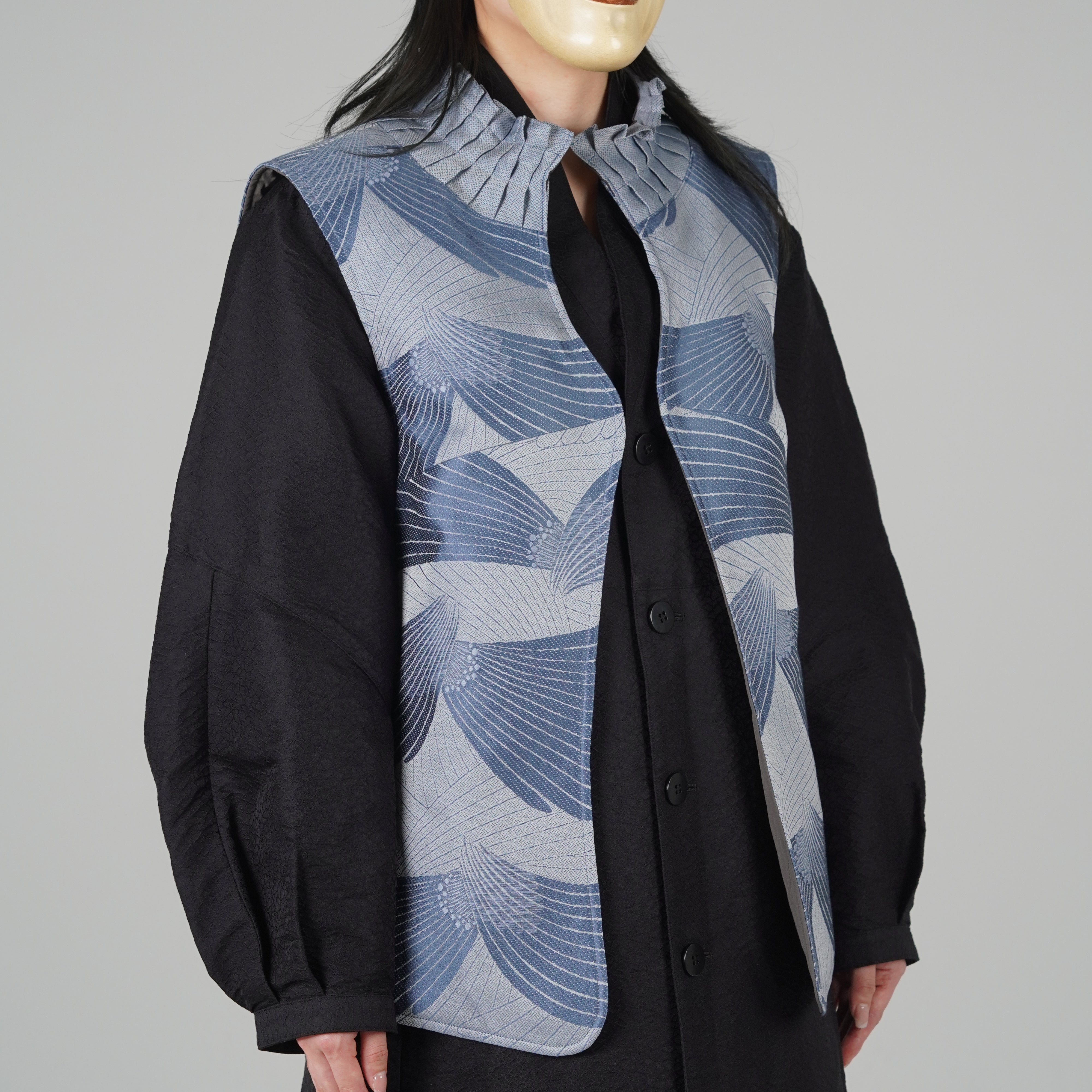 Omigoromo 패딩 조끼 Ryusui