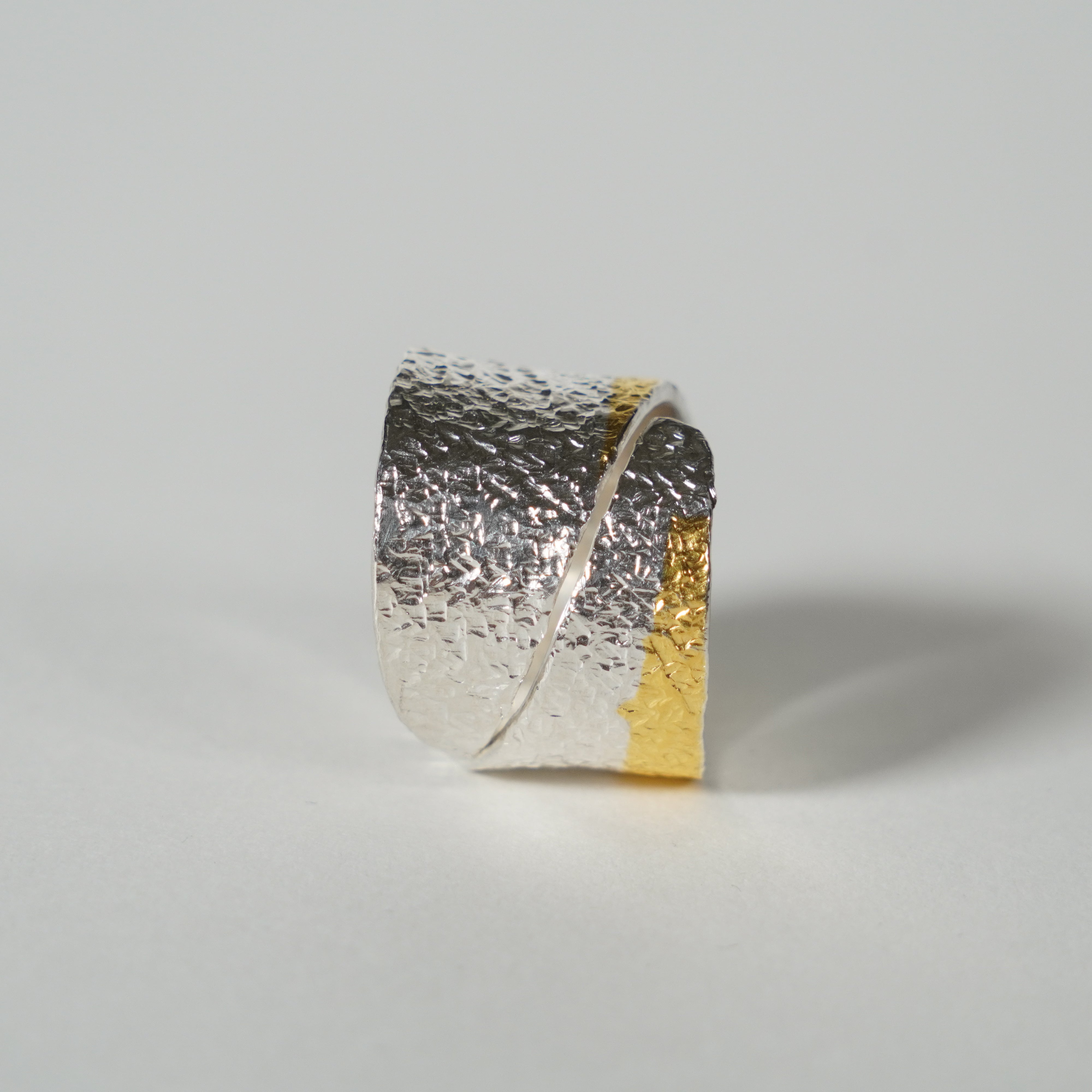 Silberring / Gold & Silber