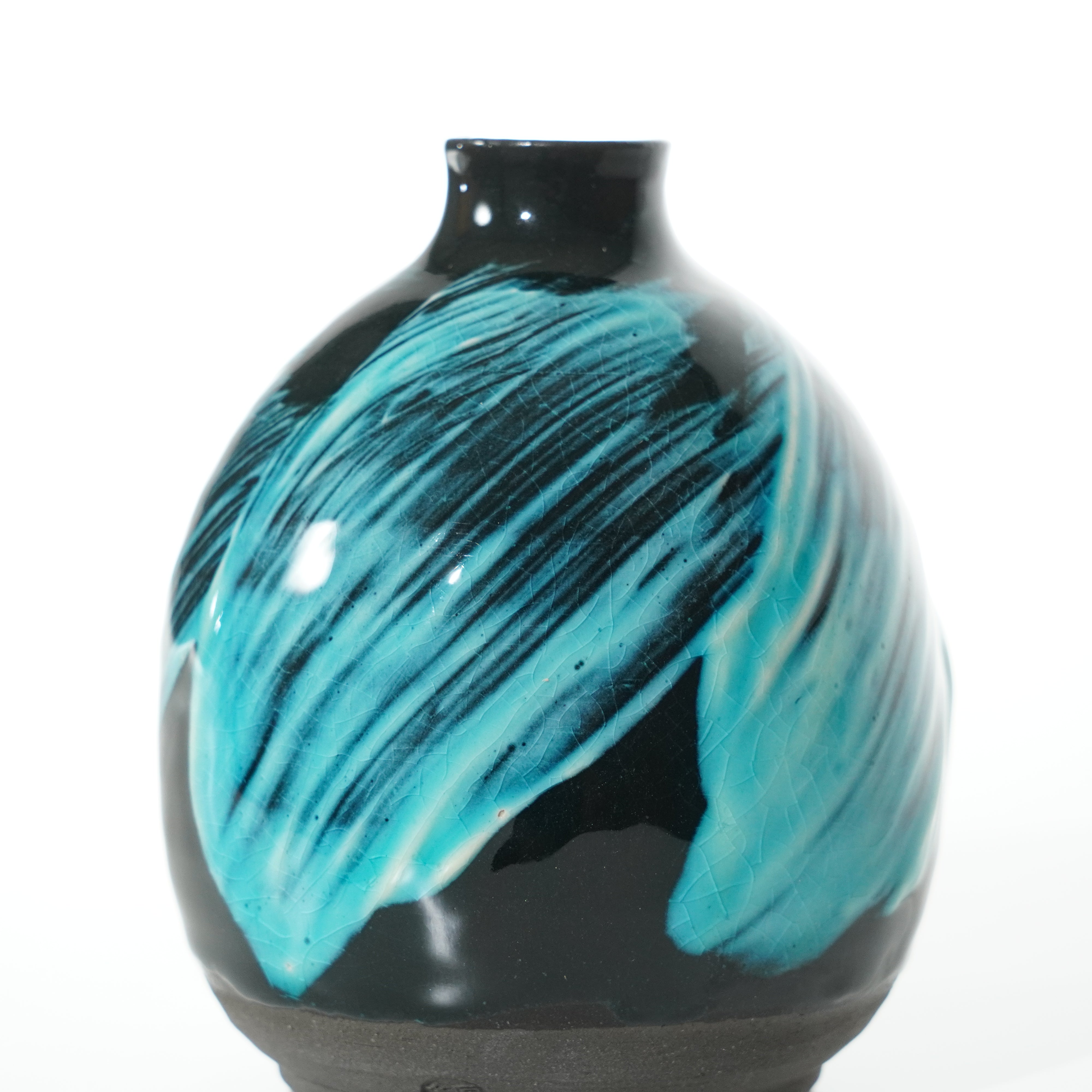 Single-Flower Vase / Blue Glaze / No.1