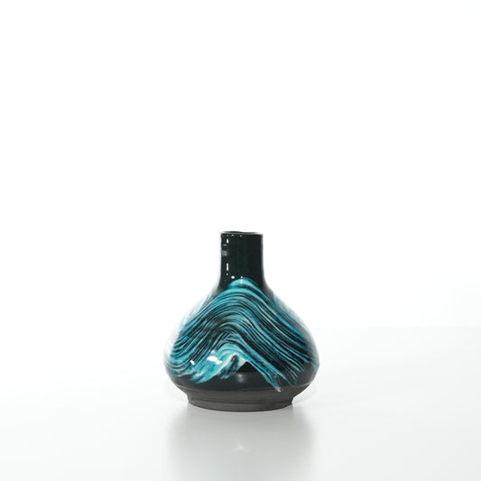 Single-Flower Vase / Blue Glaze / No.2