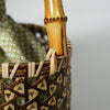 Sac en bambou / tricot à l'échelle