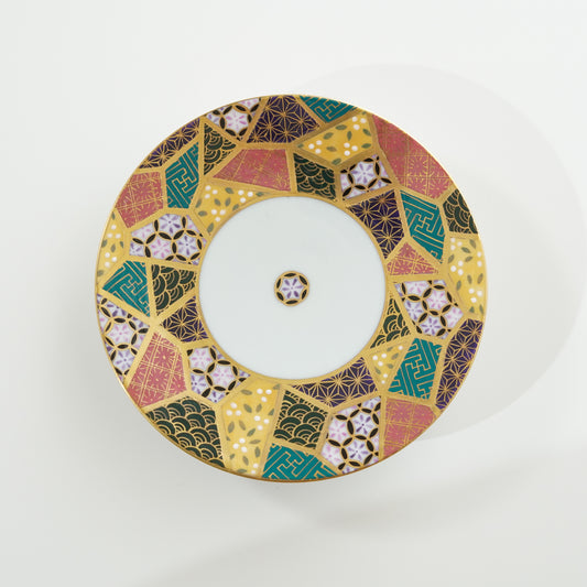 Flat Saucer / Auspicious Design