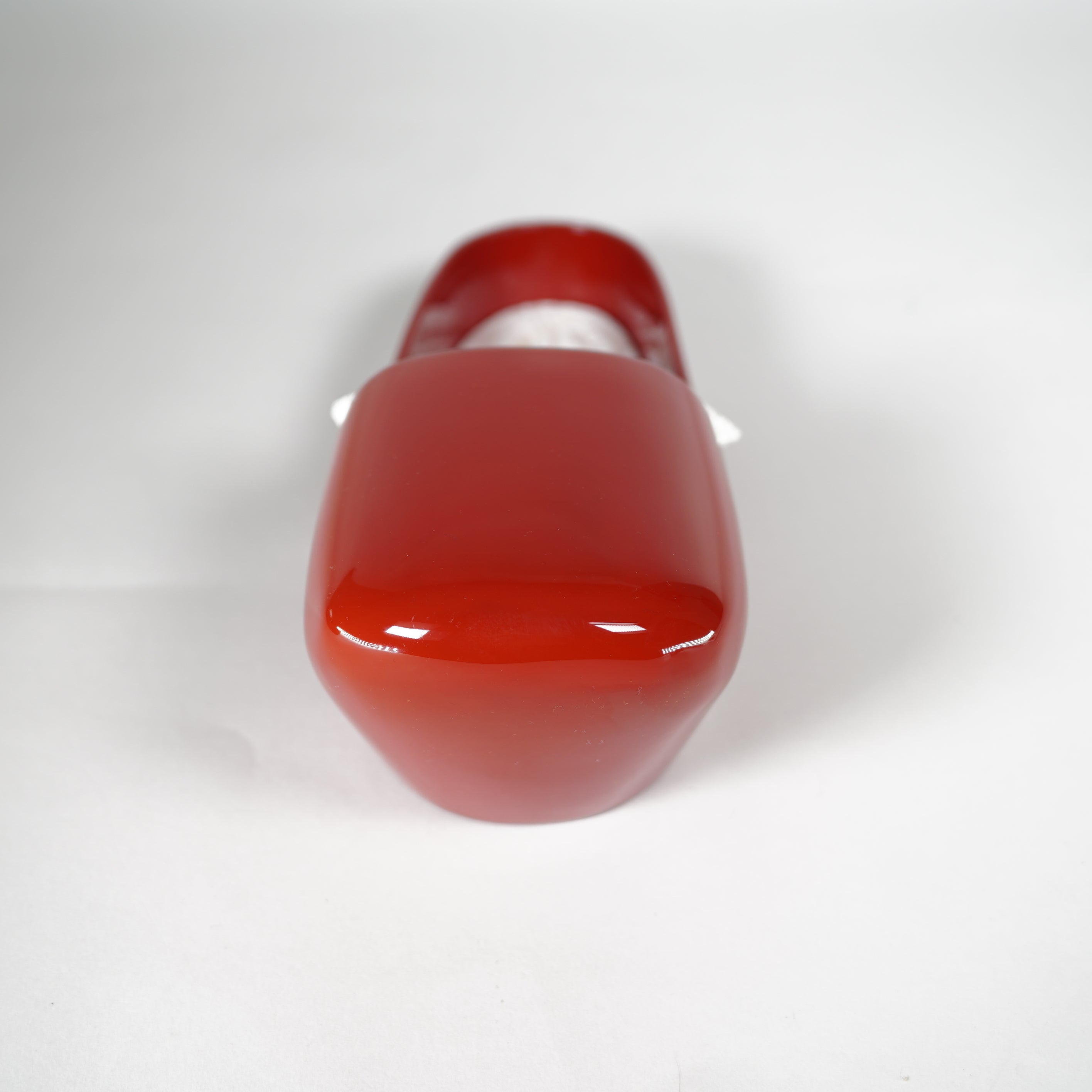 Sabots peu profonds / laquer rouge