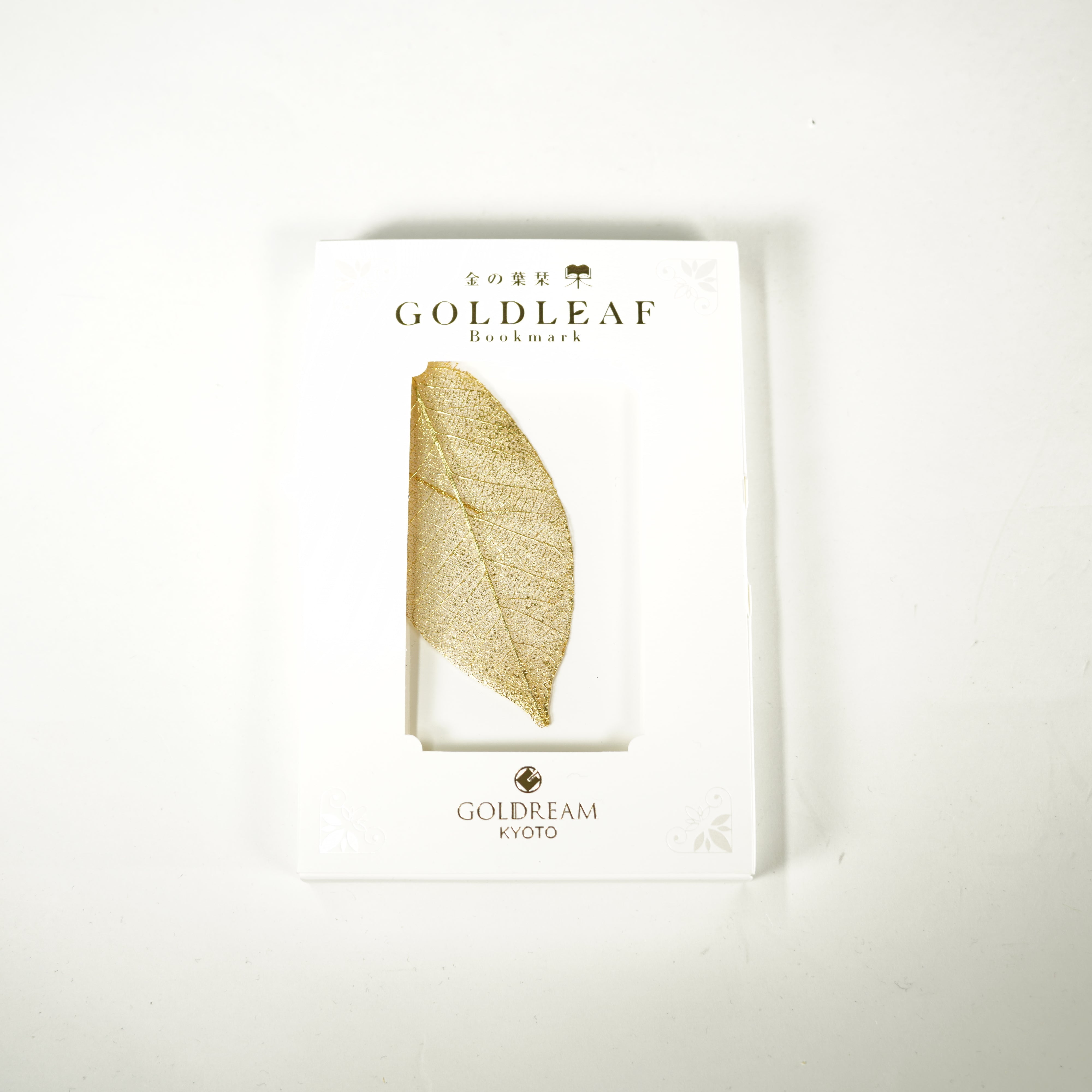 Bookmark à la feuille d'or