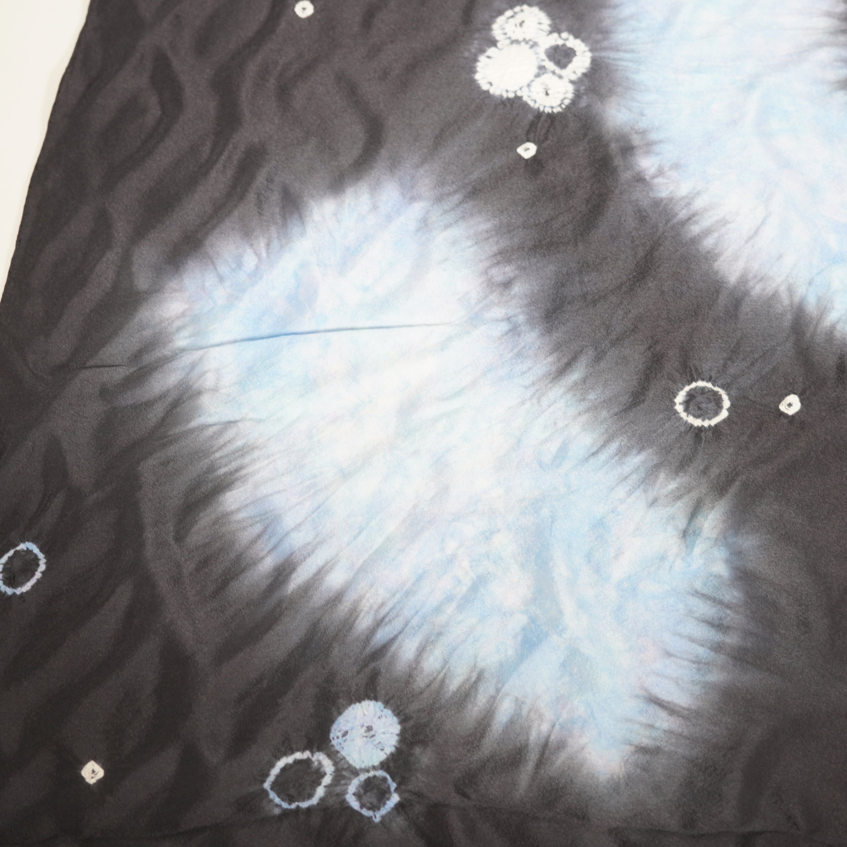 Bufanda / estrella de tie-dye