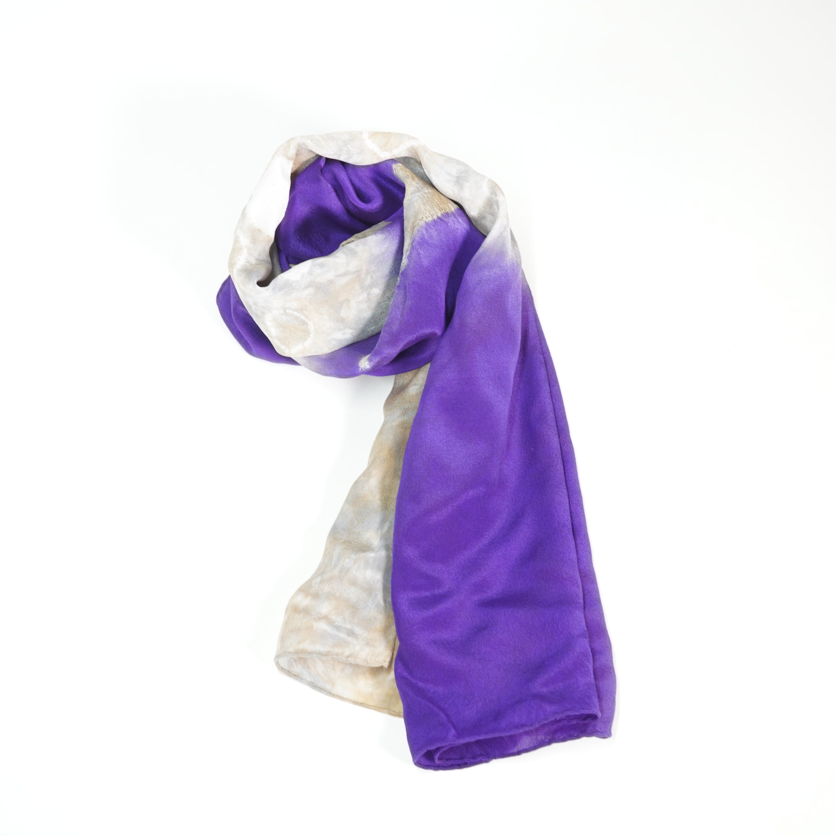 Scarf / Tie-dye / Moon
