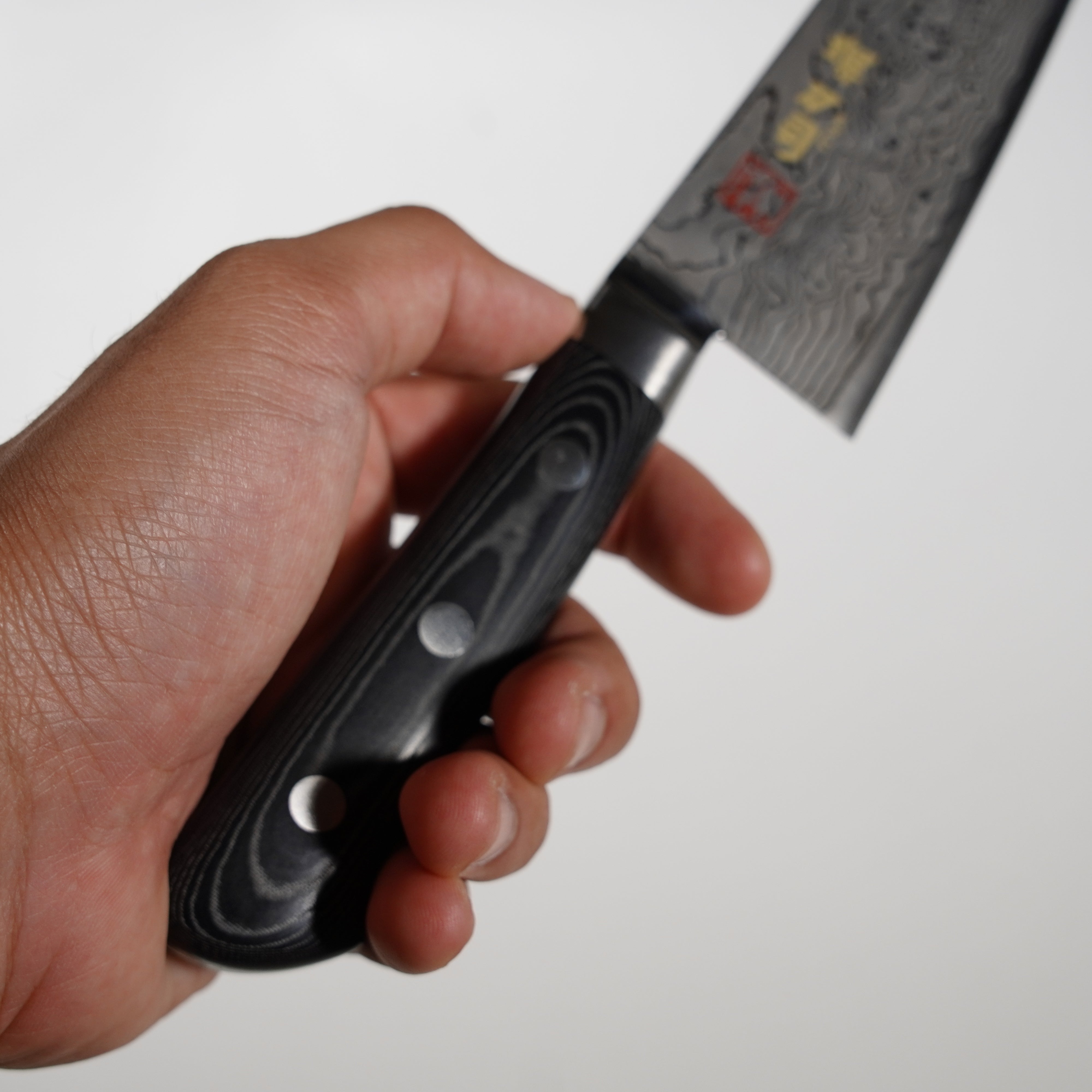 Damasco de acero de alta velocidad en polvo / cuchillo Petty / 150 mm