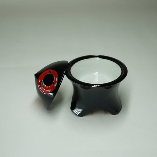 Incense Burner / Ceramic Ware Coated Ｗith Lacquer