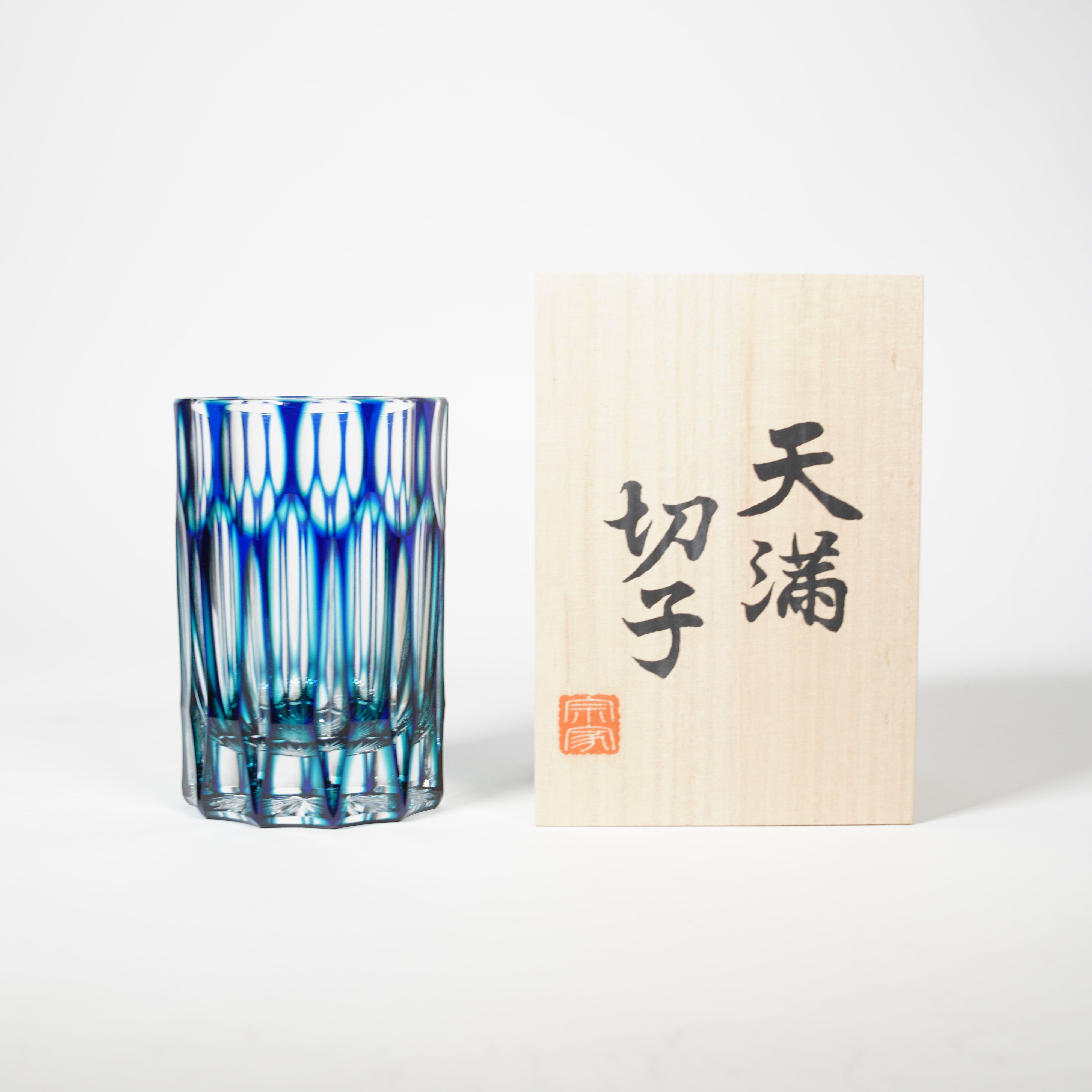 Highball Glass / 24% Lead Crystal / Tsurugi (Sword)