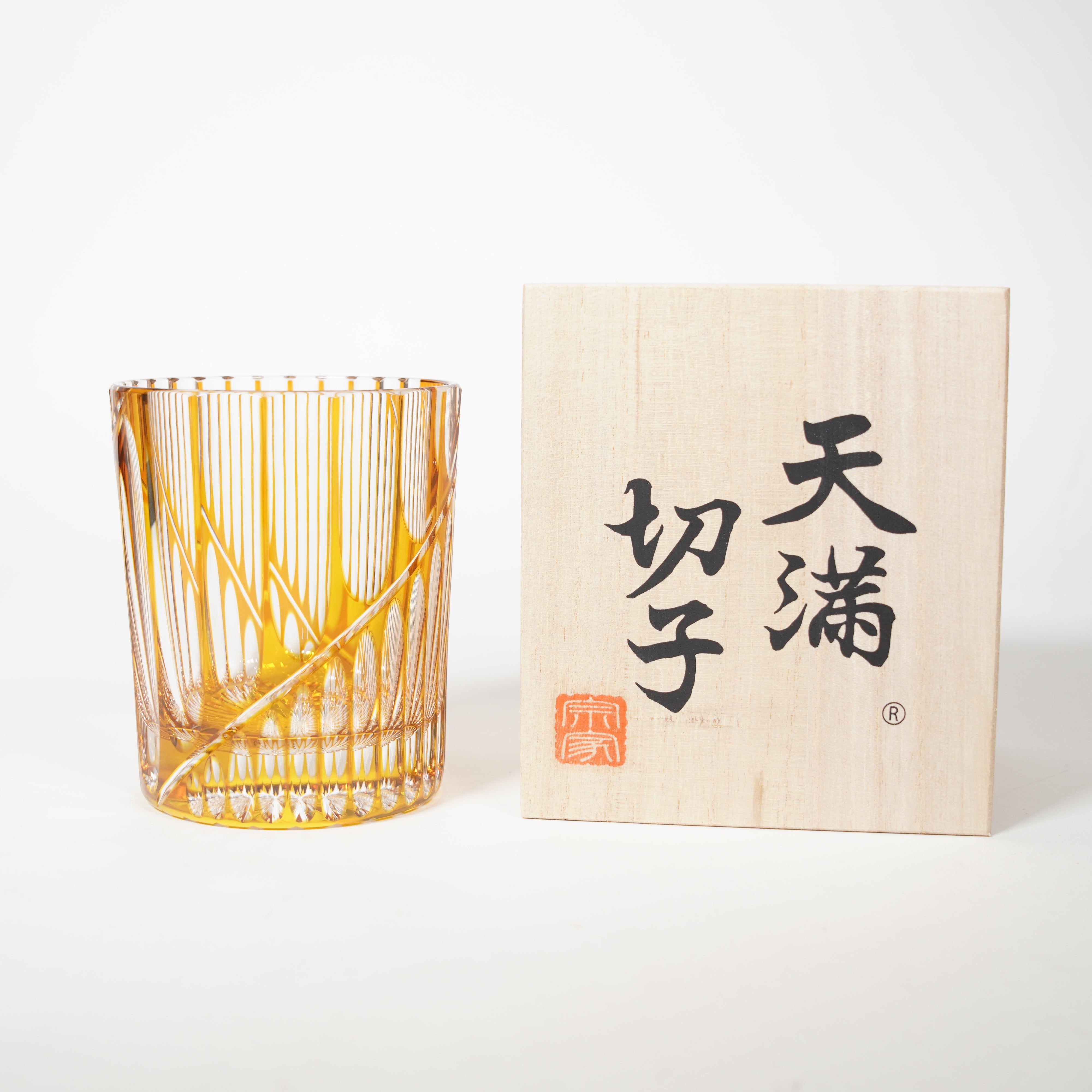 Rock Glass / 24% Lead Crystal / Hayate (Gale)