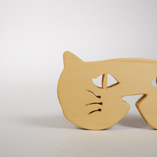 Caja de tarjeta en forma de gato / 2