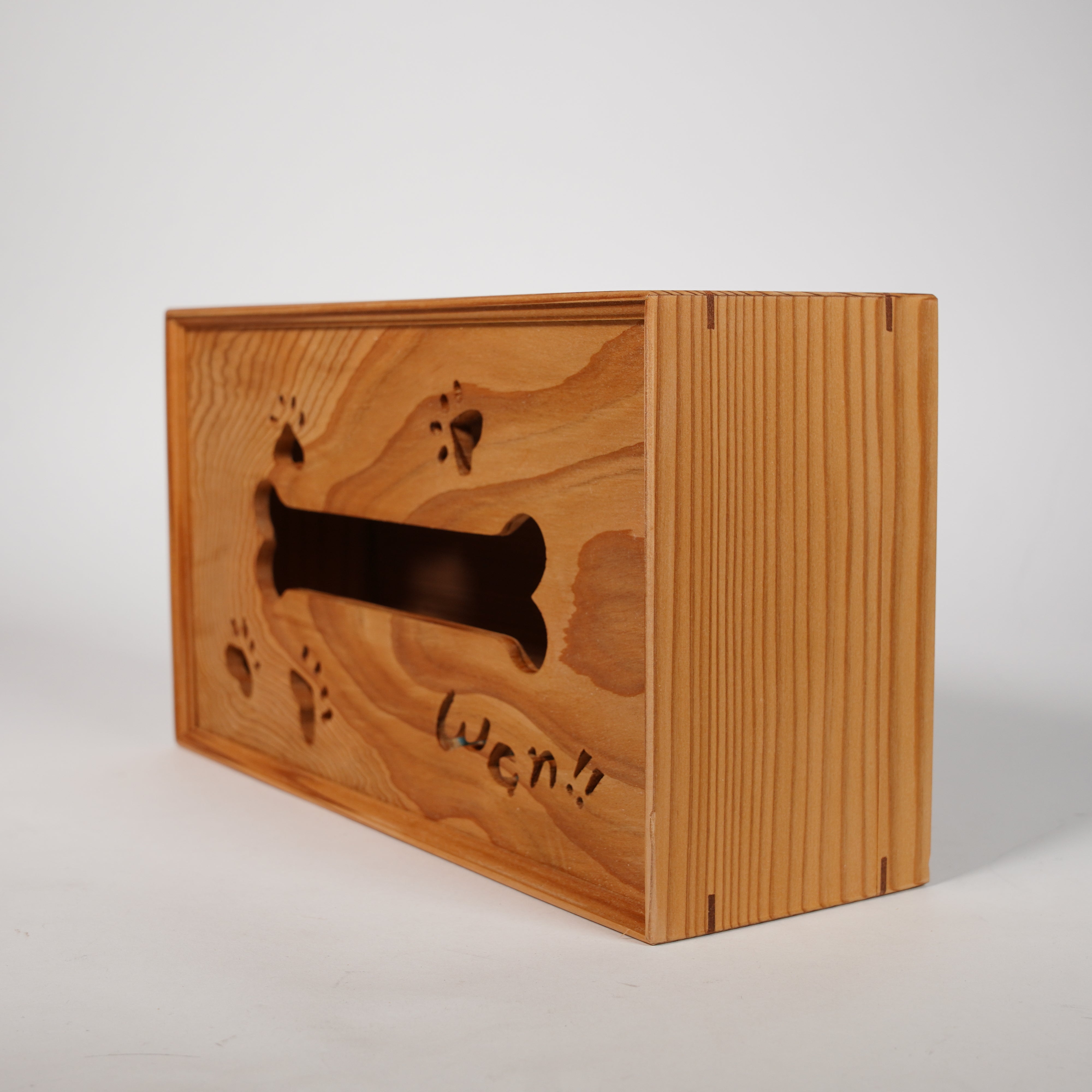Caja de tejido / perro