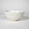 Raku Pottery / Flat Tea Bowl / Gold Fish