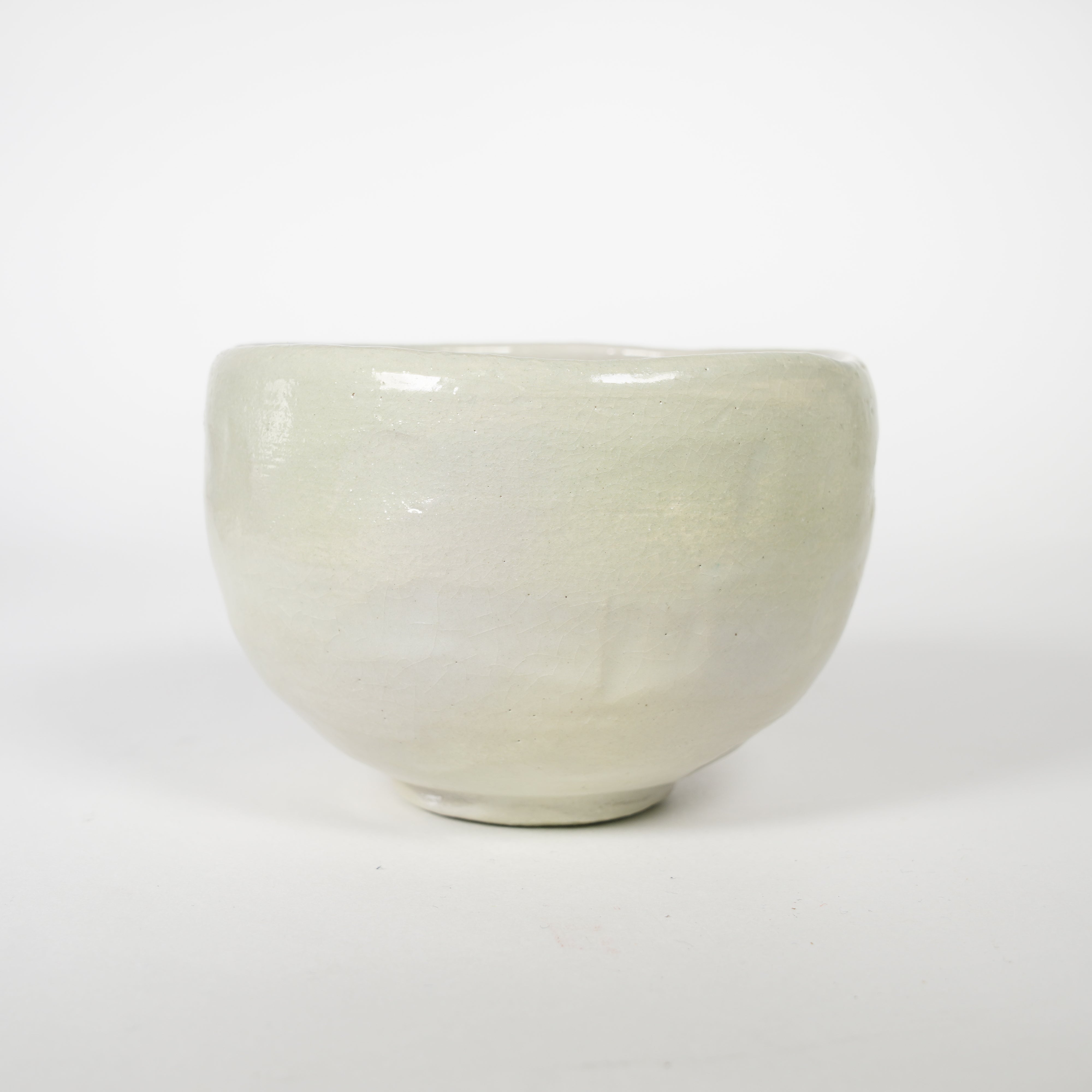 Raku Pottery / Tea Bowl / Bamboo
