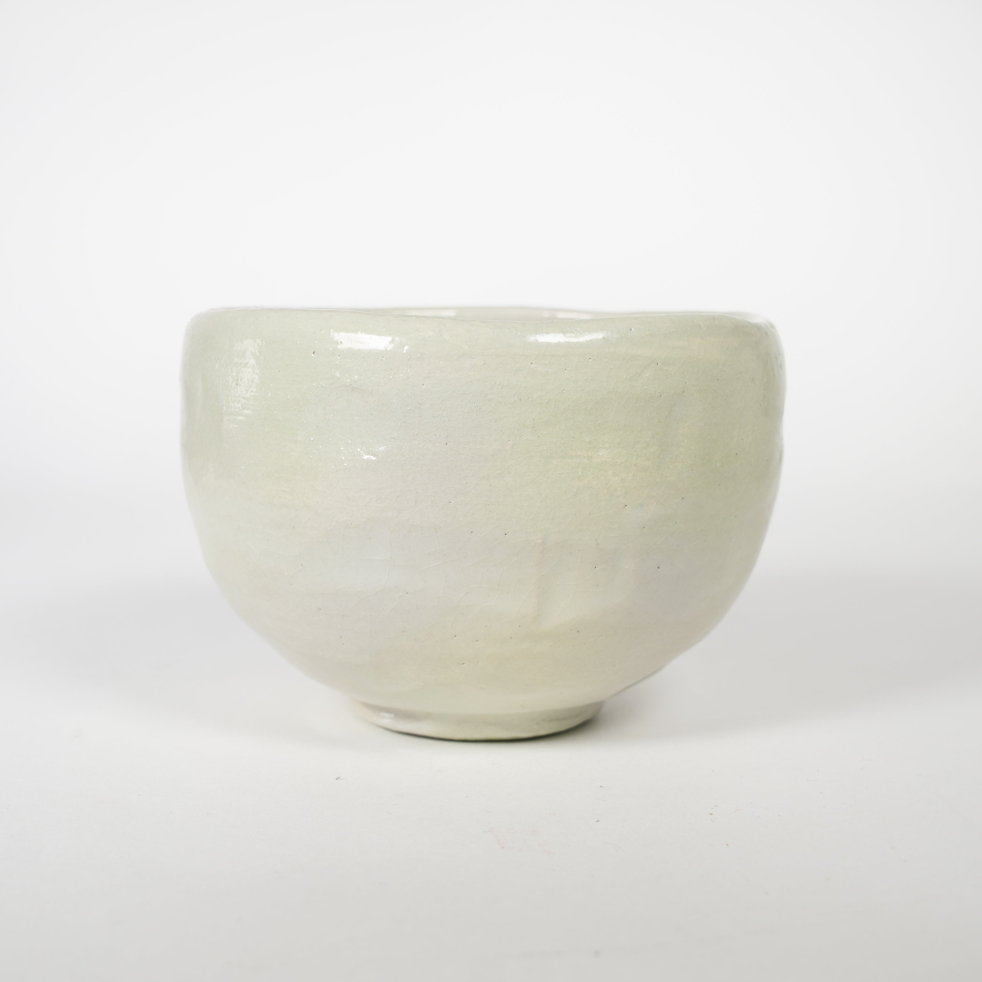 Raku Pottery / Tea Bowl / Bamboo