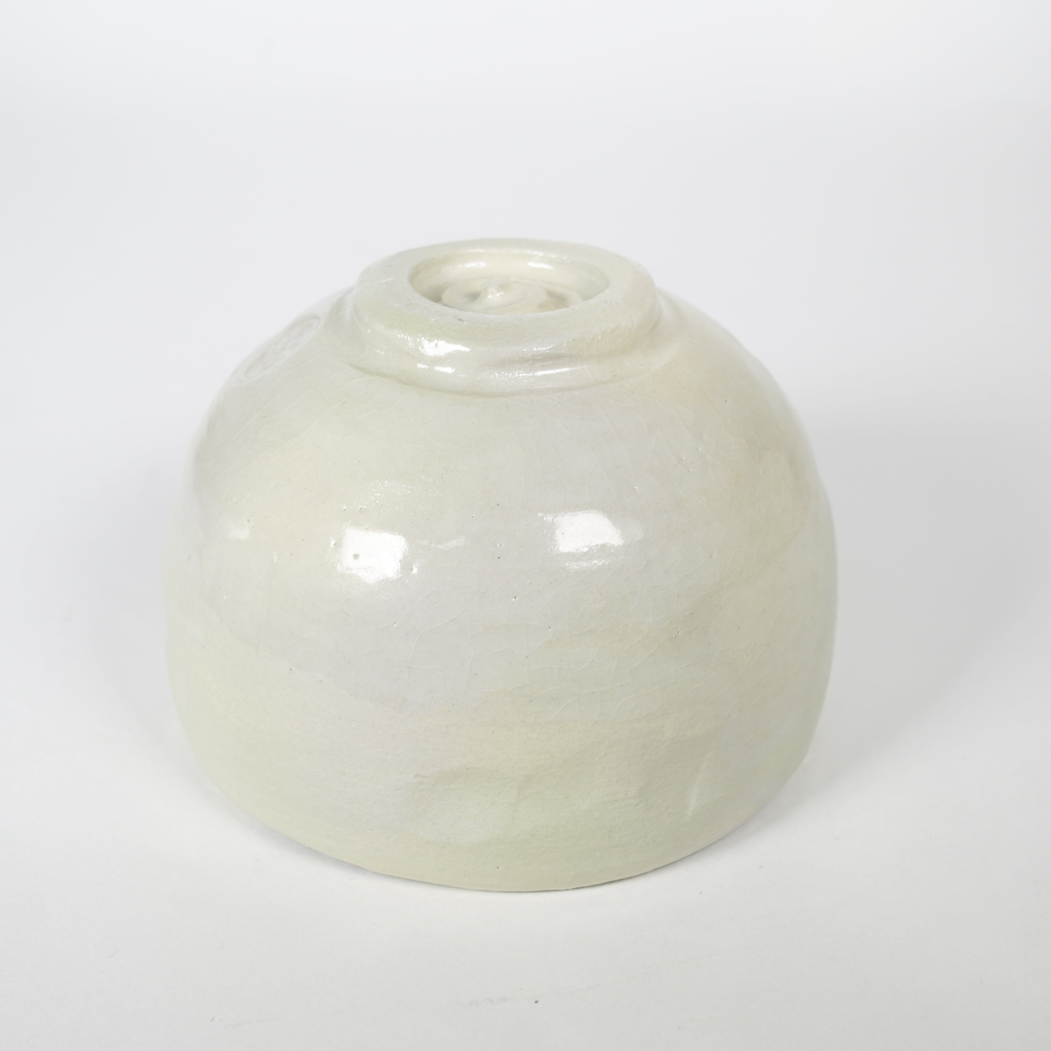 Raku Pottery / Tea Bowl / Bamboo