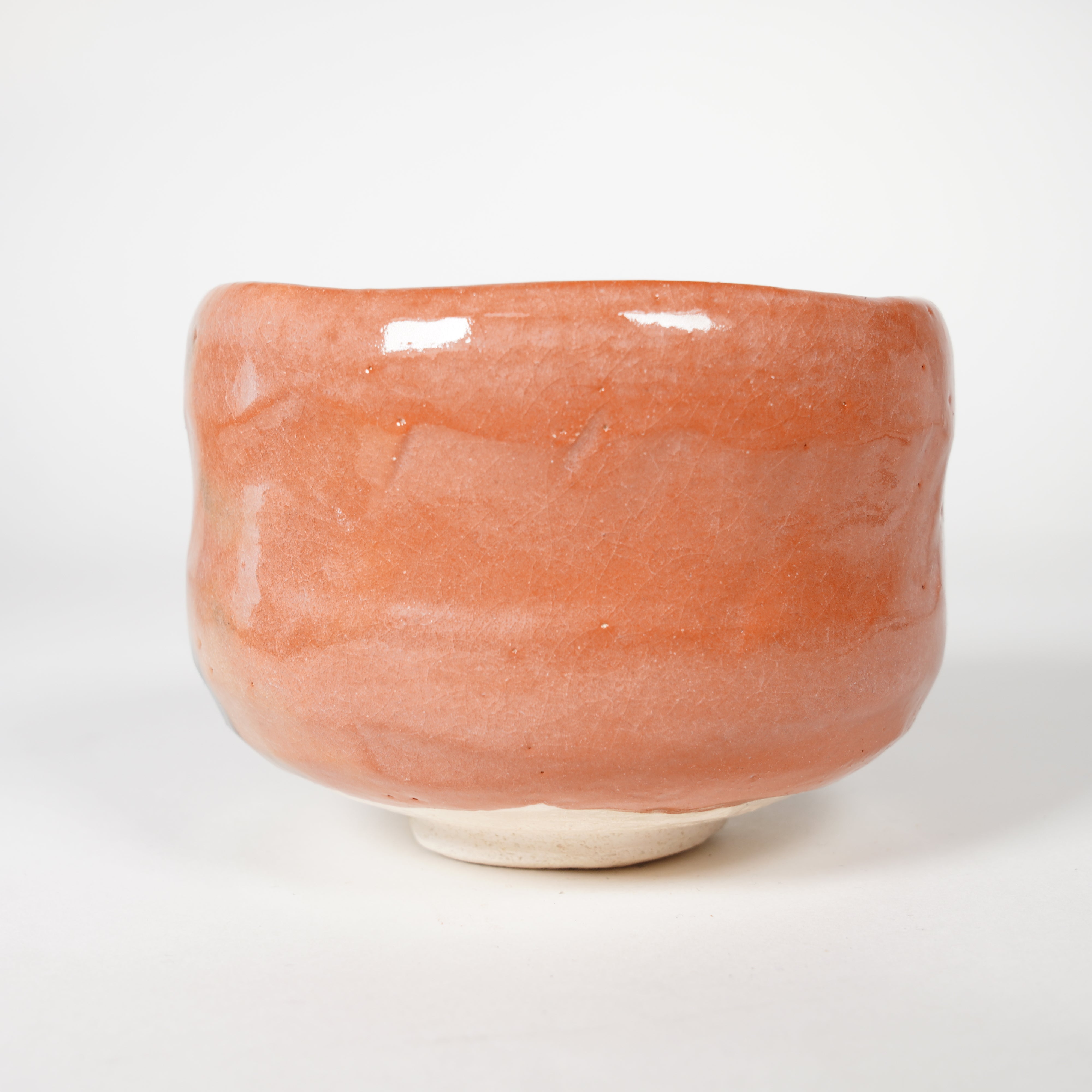 Raku Pottery / Tea Bowl / Ears of Rice