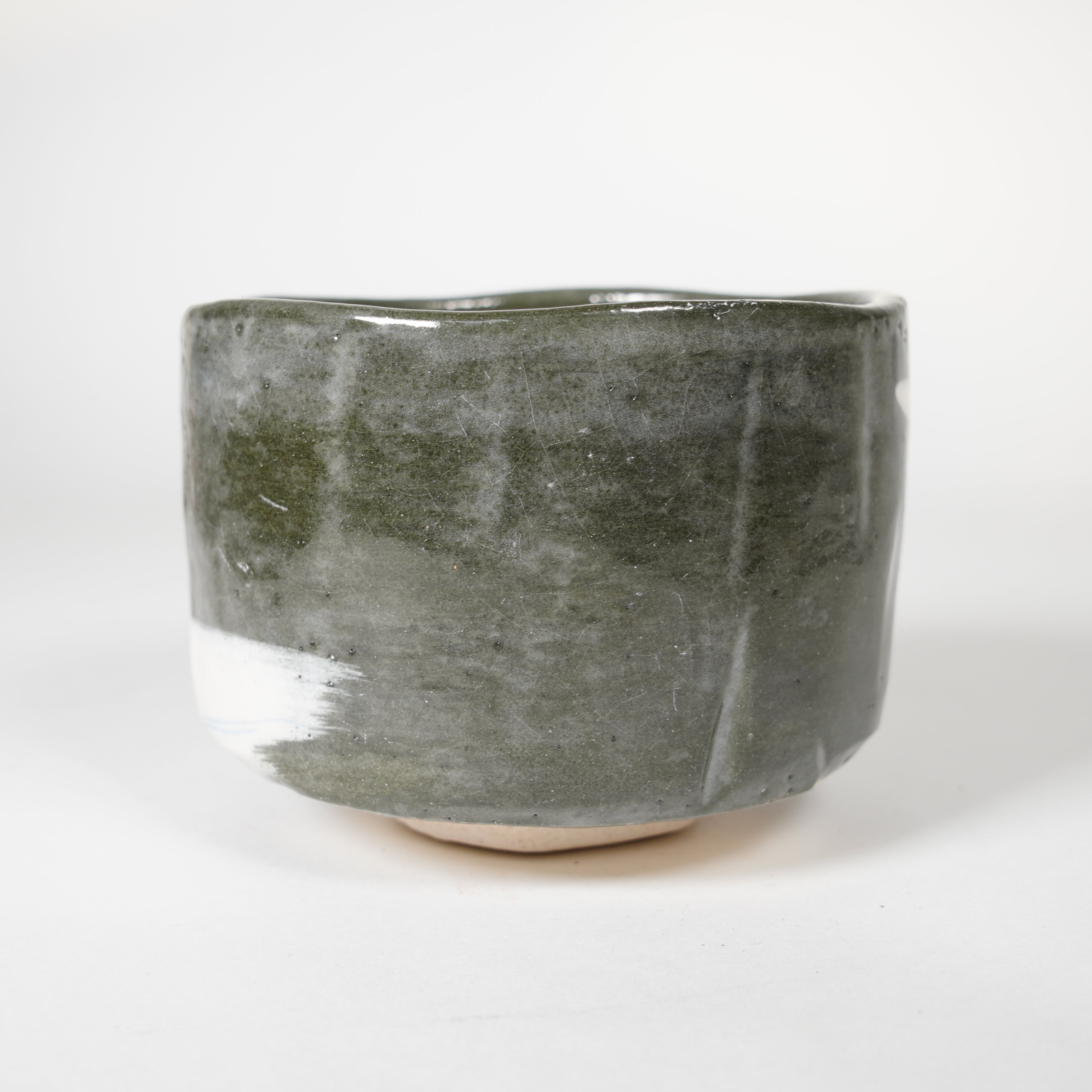 Raku -Keramik / Teeschale / Iris