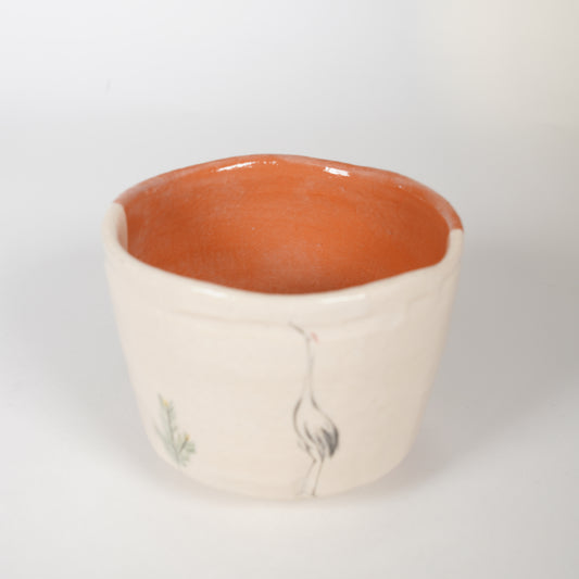 Raku陶器 /茶碗 /起重机