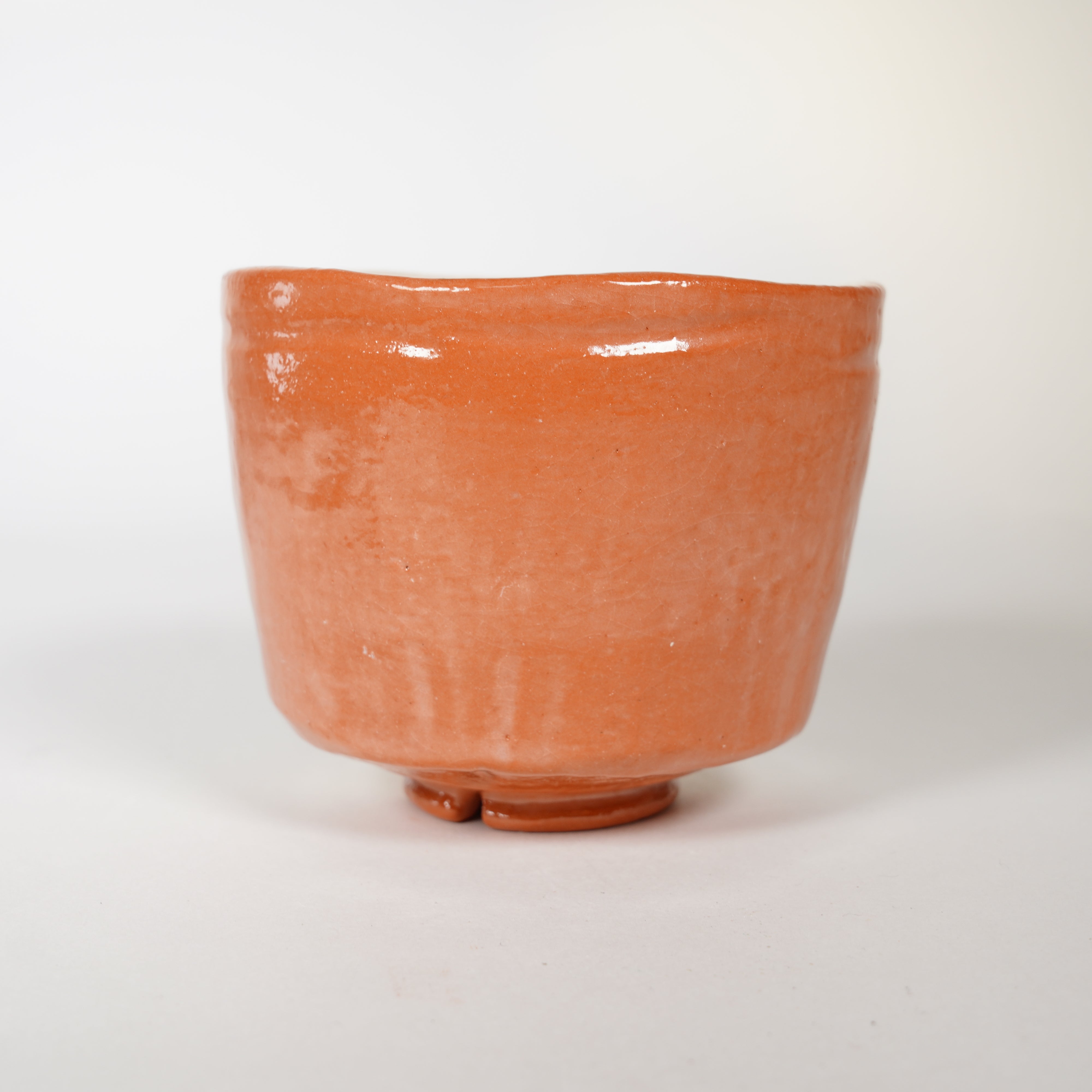 Cerámica raku / tazón / grúa
