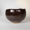 Raku Pottery / Tea Bowl / Black Glaze