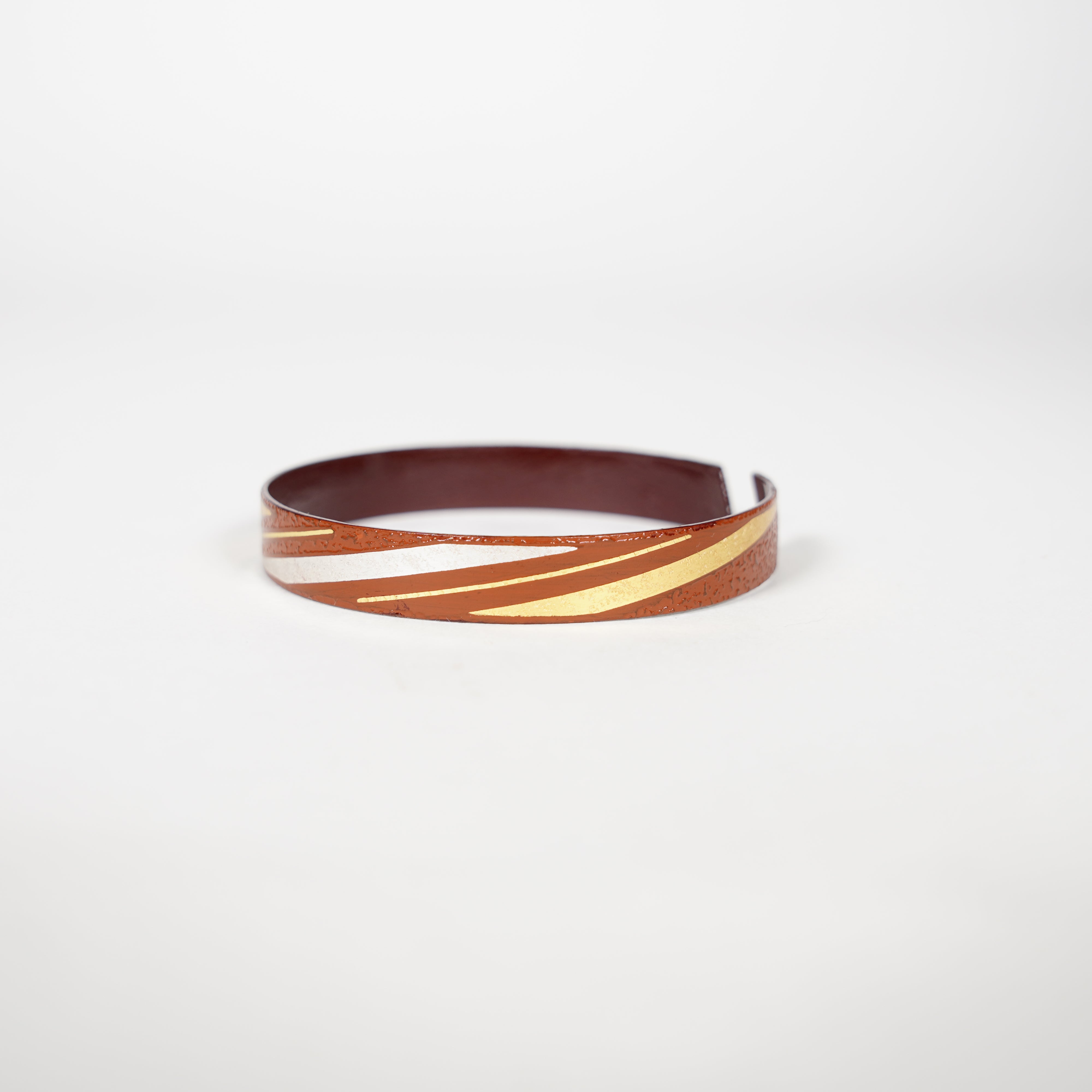 Kyoto Damascening / Pendant / Red Geometry