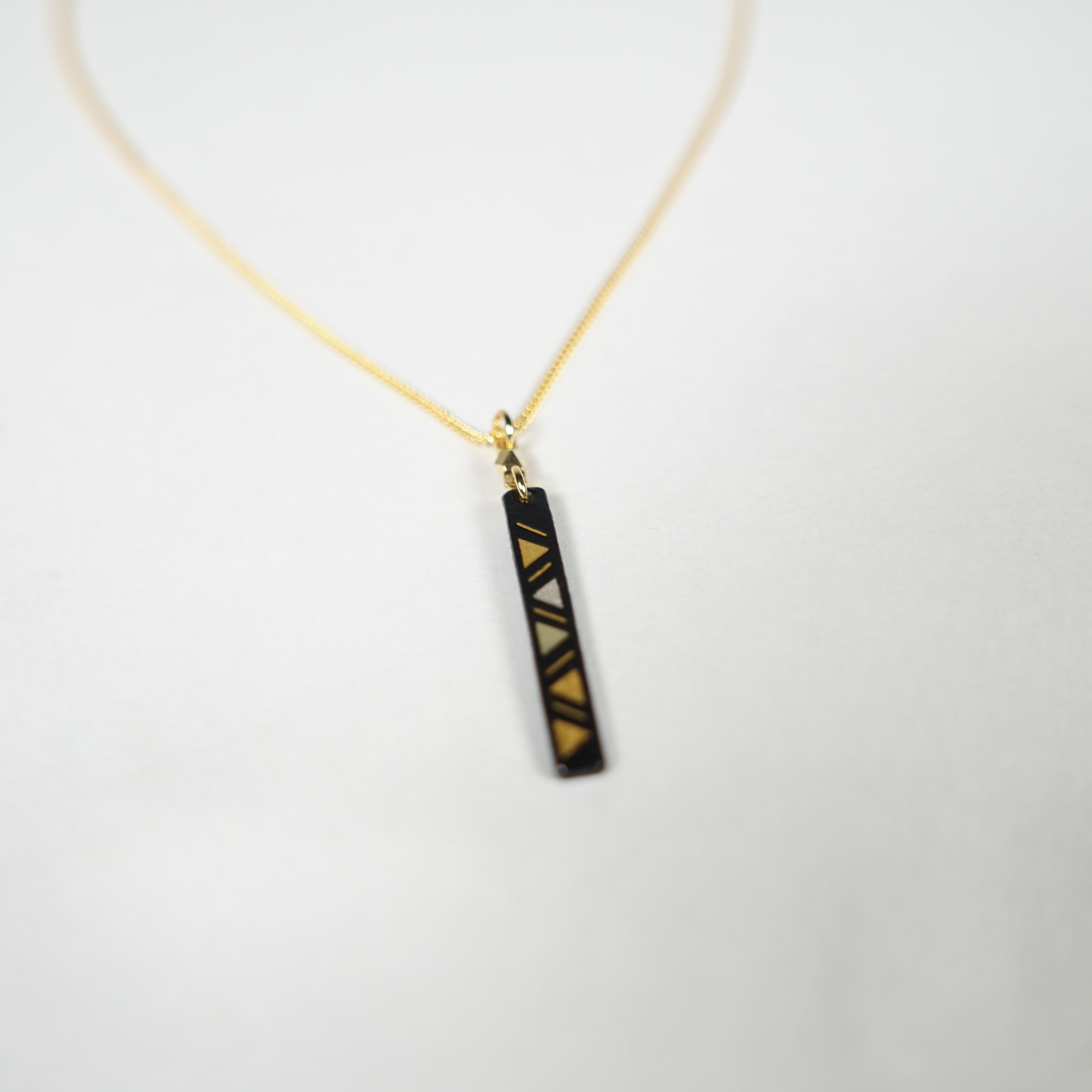 Pendant / Macrame Style / Small Strip