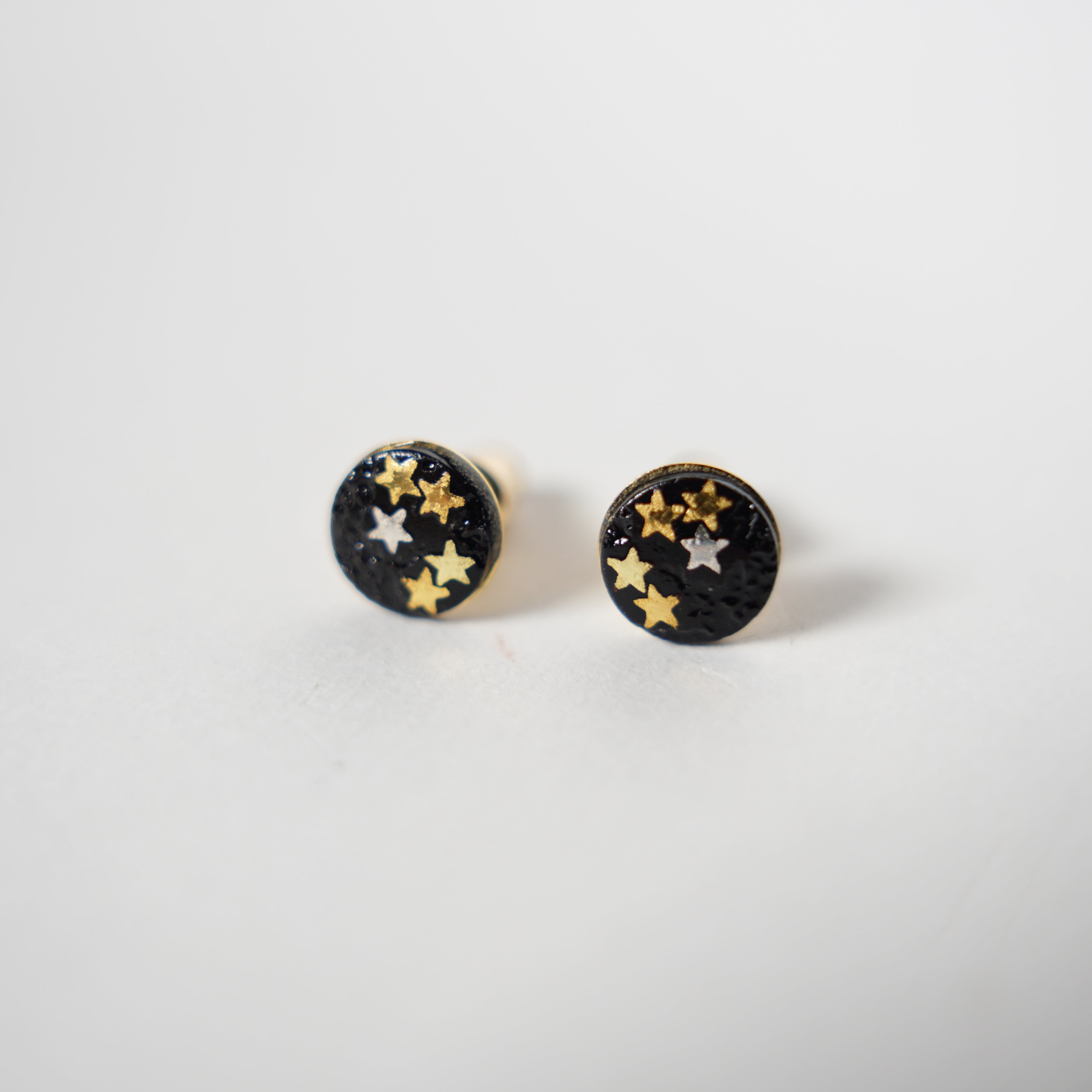 Earrings / Five Stars / Circular