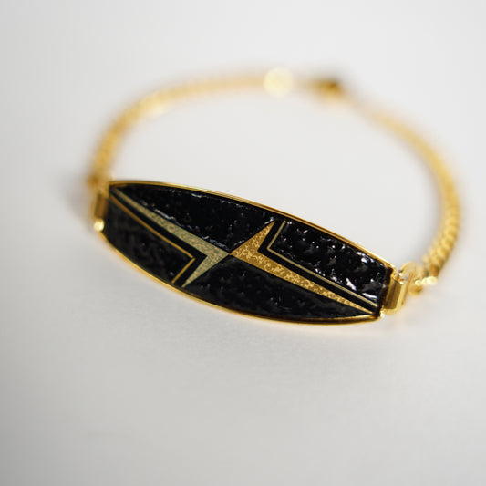 Damasco de Kioto / brazalete / forma de V