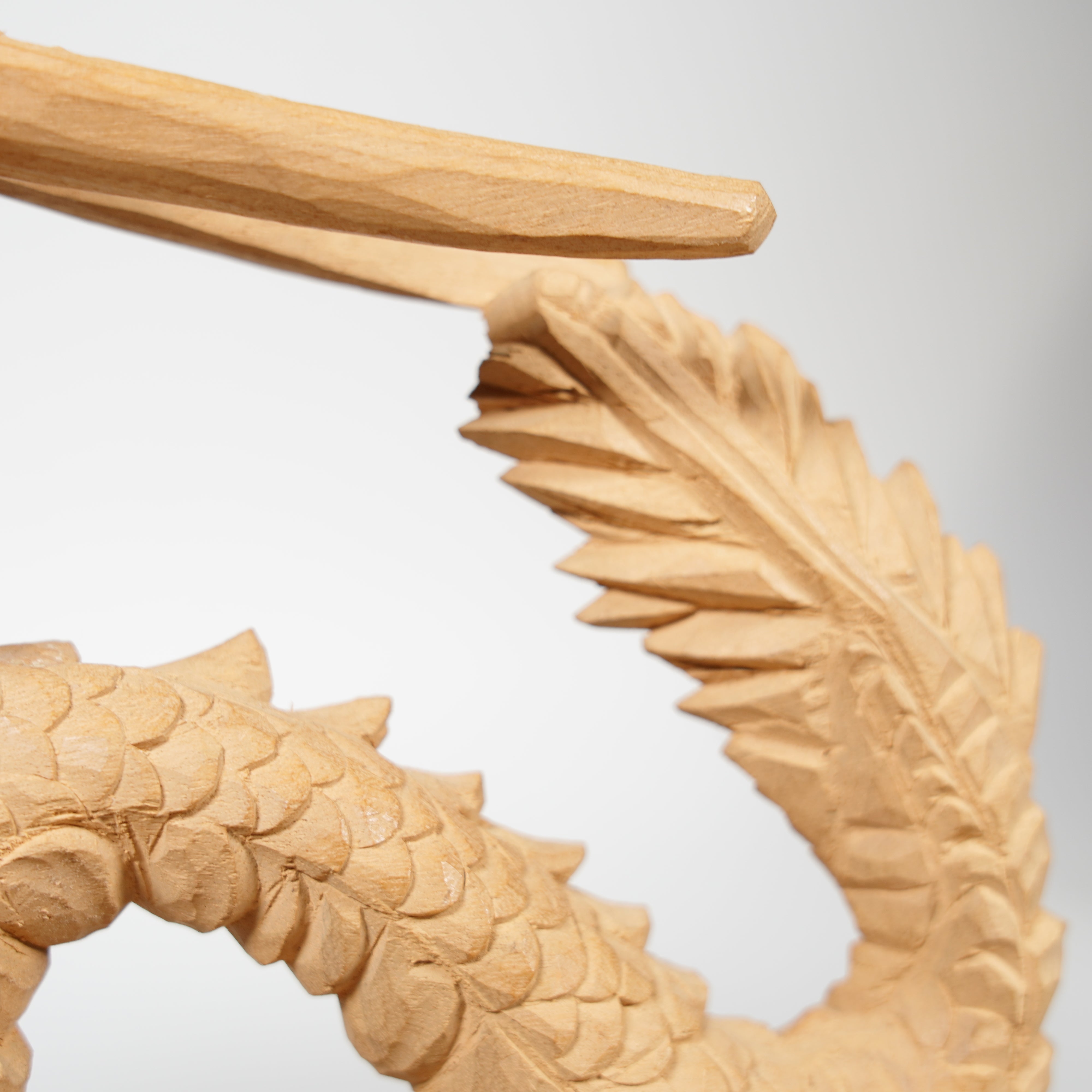 Holzschnitzerei / Drache