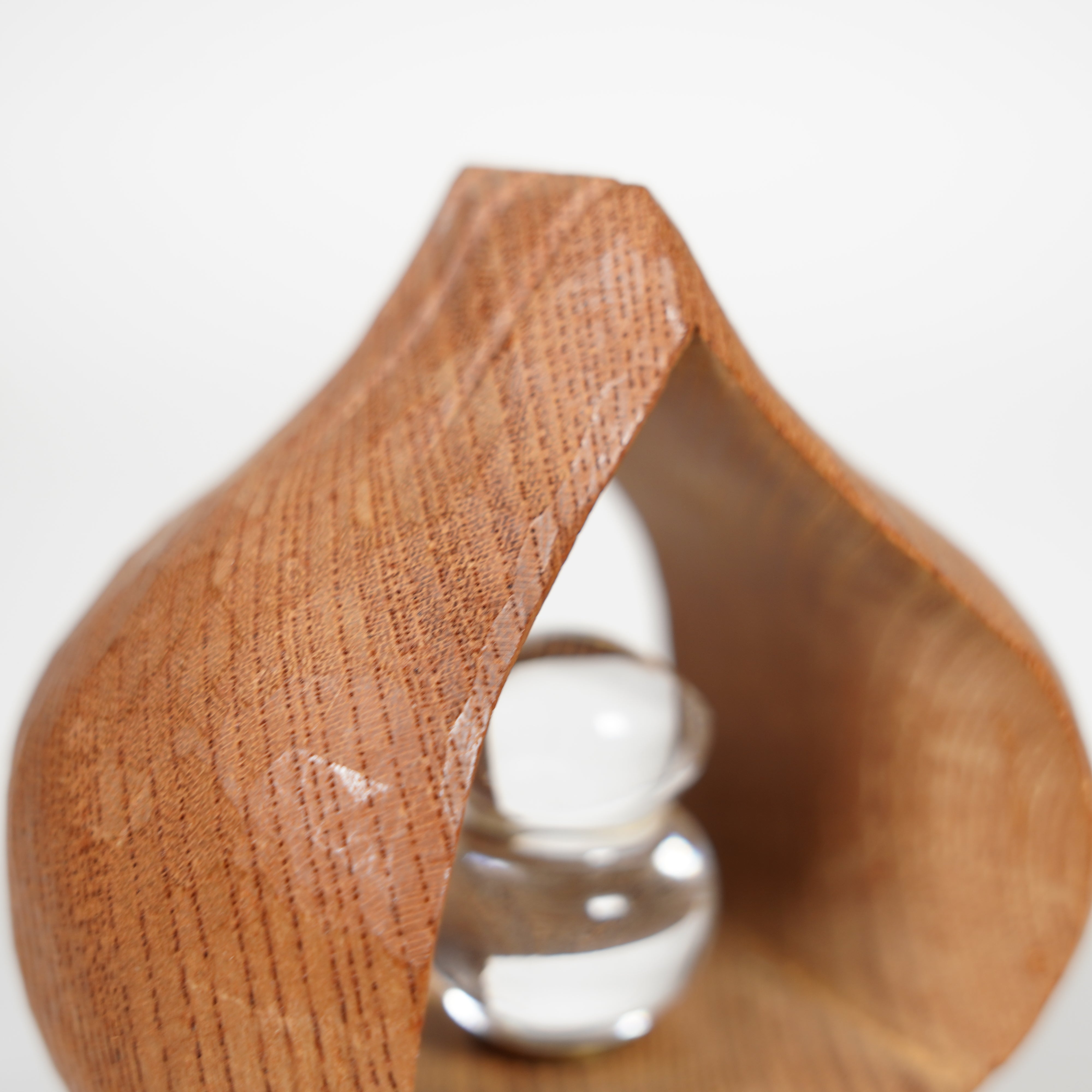Mini Altar / Wood Carving / COCORO Crystal / Light Brown