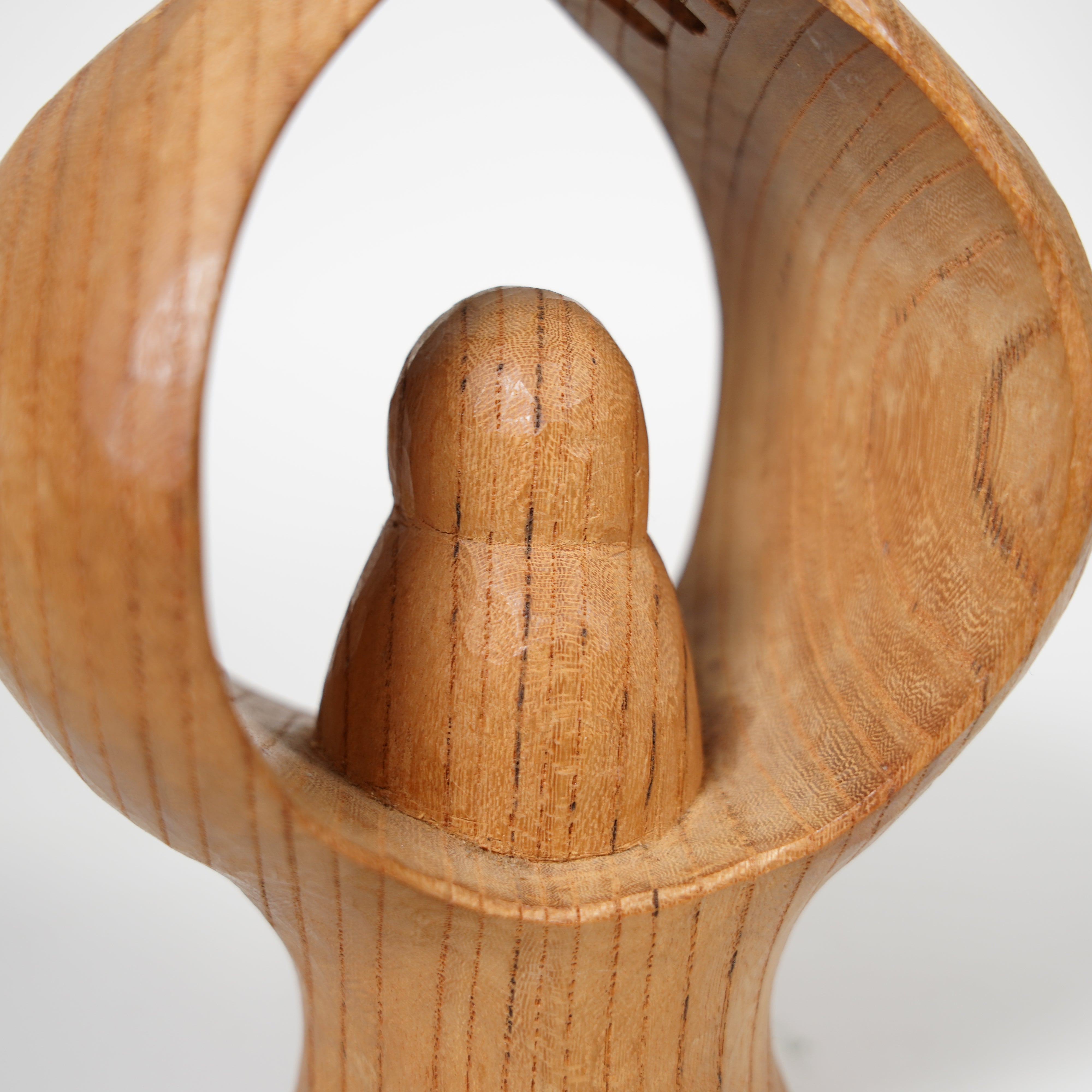 Holzschnitzerei / Kokoro / Zelkova Holz