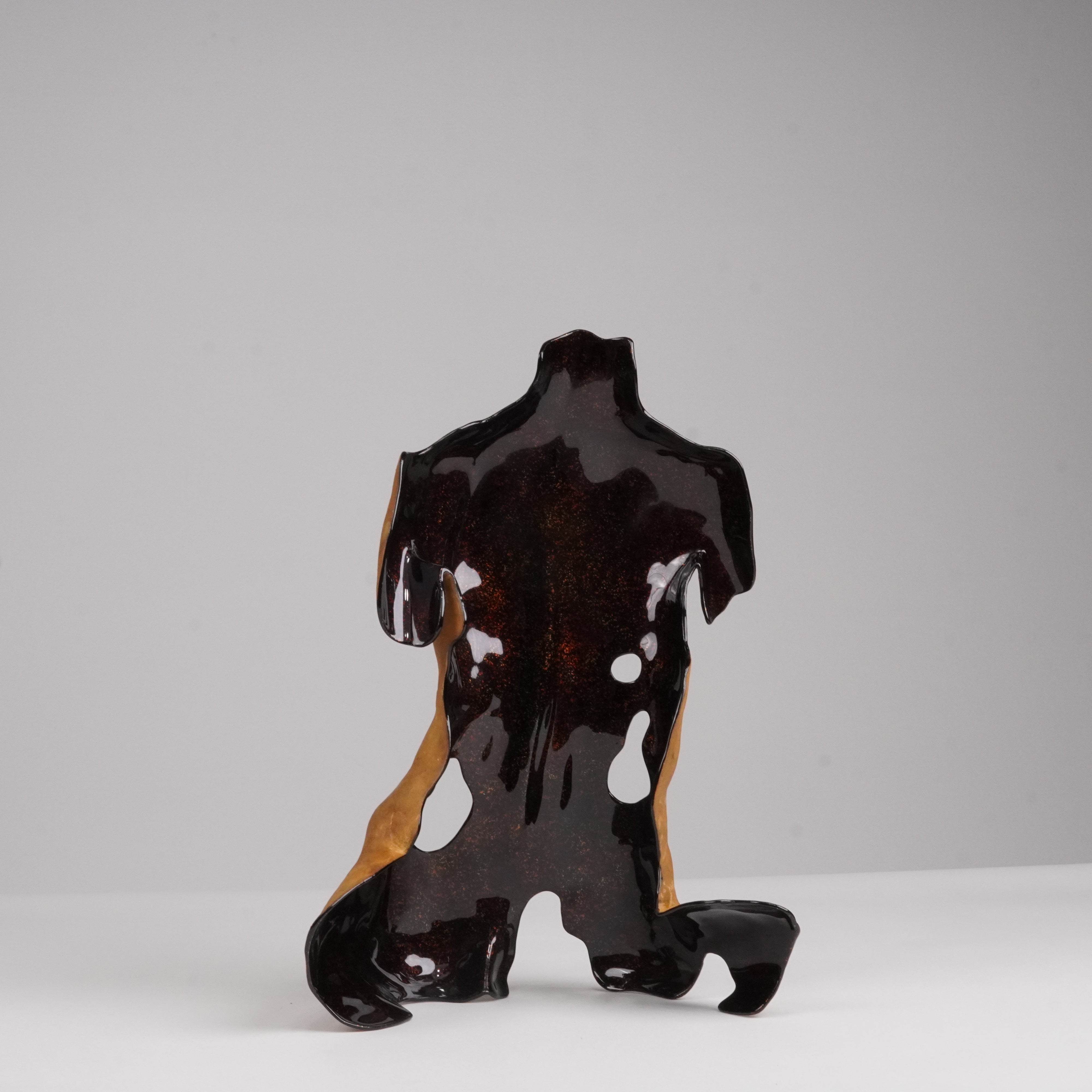 Lacquered Art Piece / "Did You Notice? No.5" / Hiroshima Lacquer