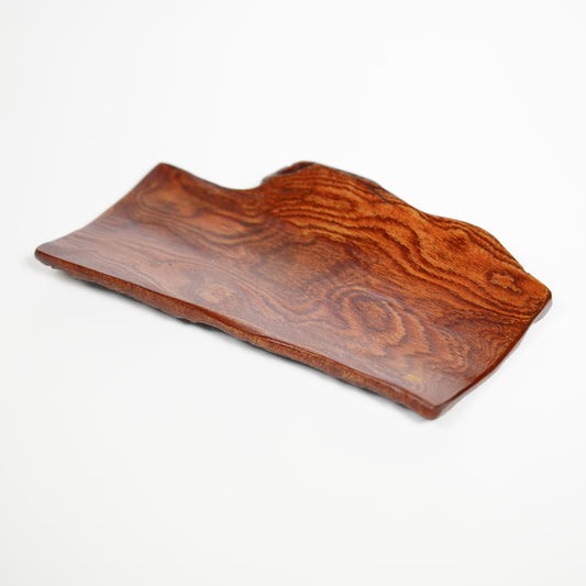 Zelkova Plate / Polished Lacquer