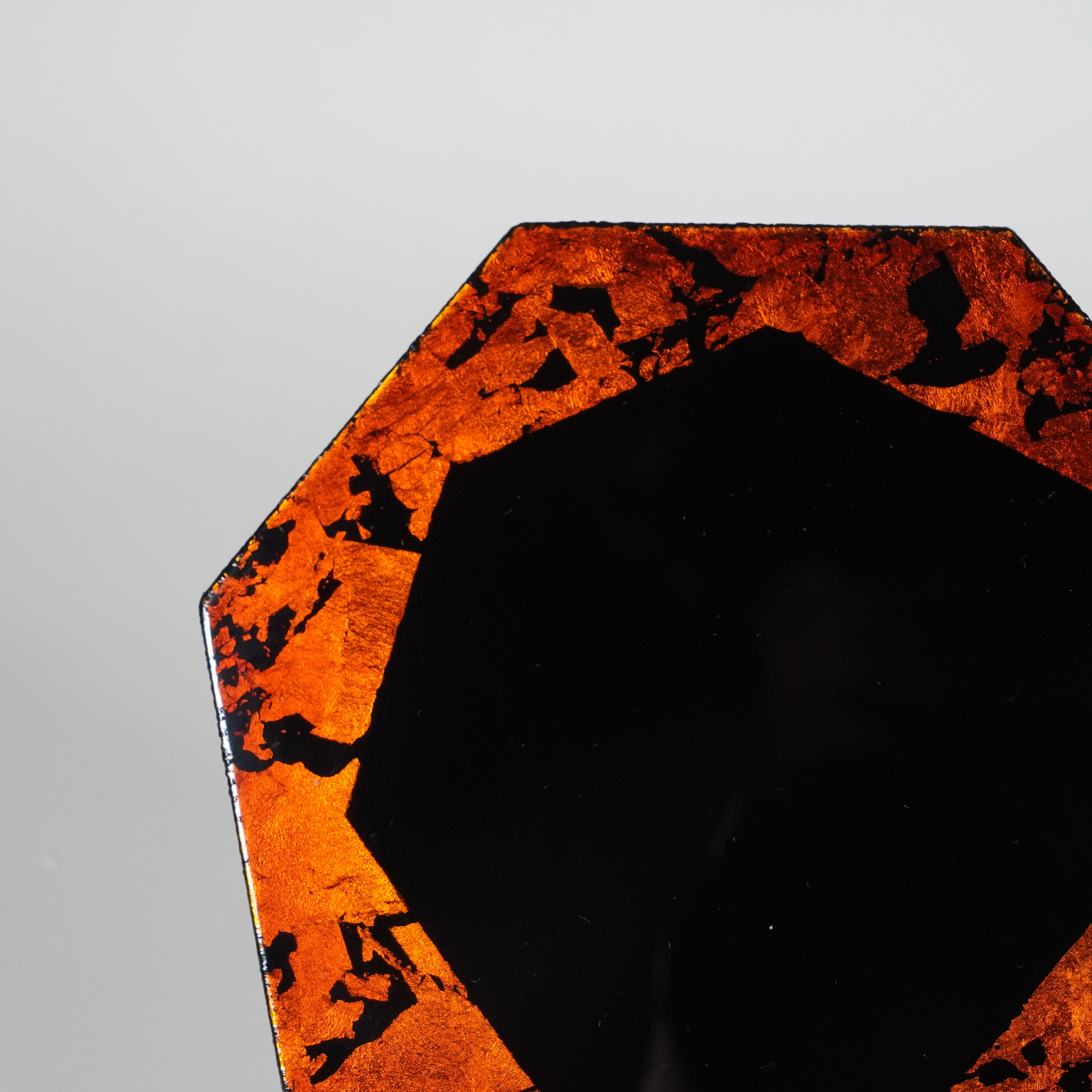 Lacquered Art Plate / Hiroshima Lacquerware / Contemporary Design