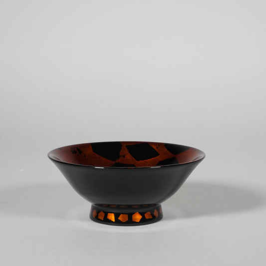 Hiroshima Lacquerware Sake Cup Black