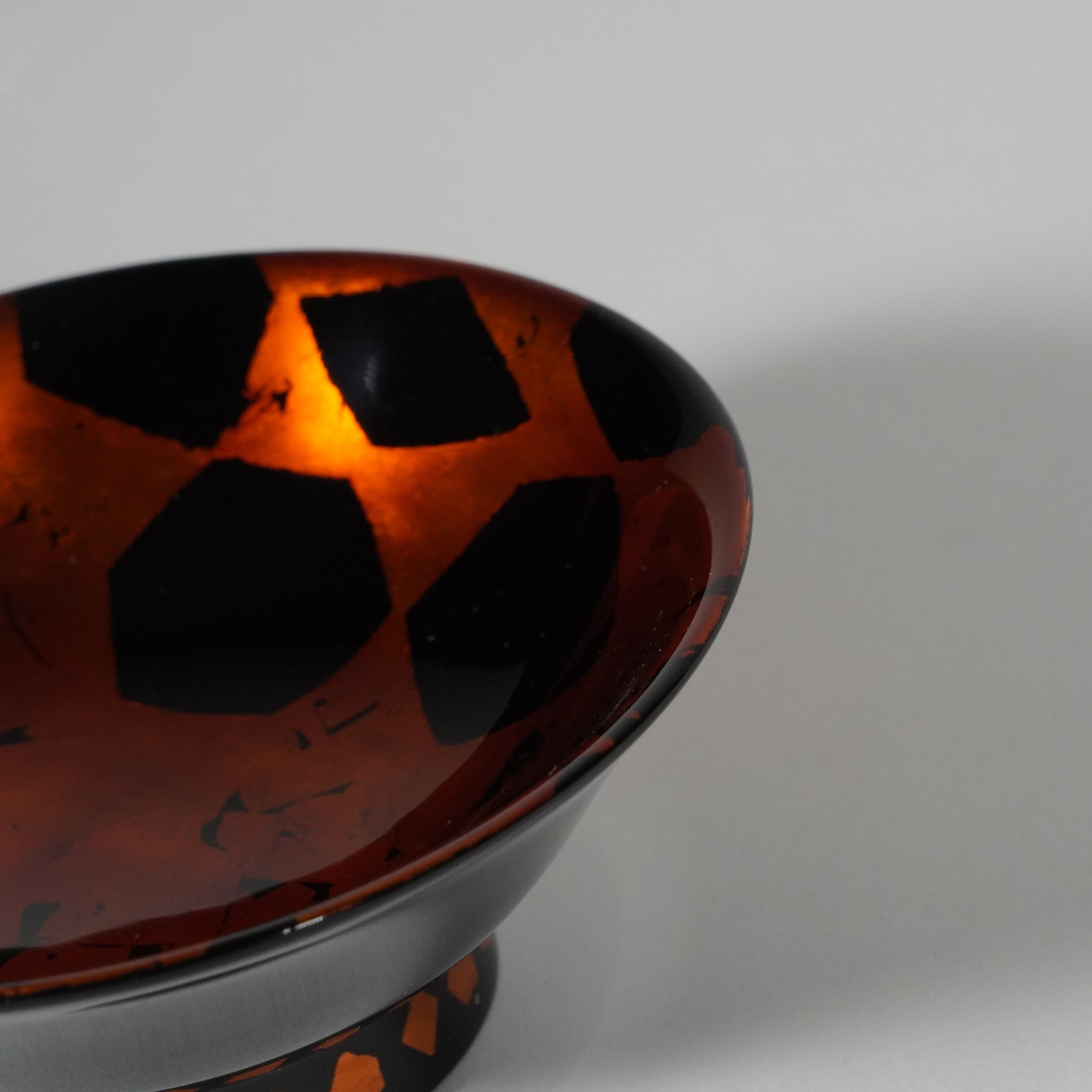 Hiroshima Lacquerware Sake Cup Black