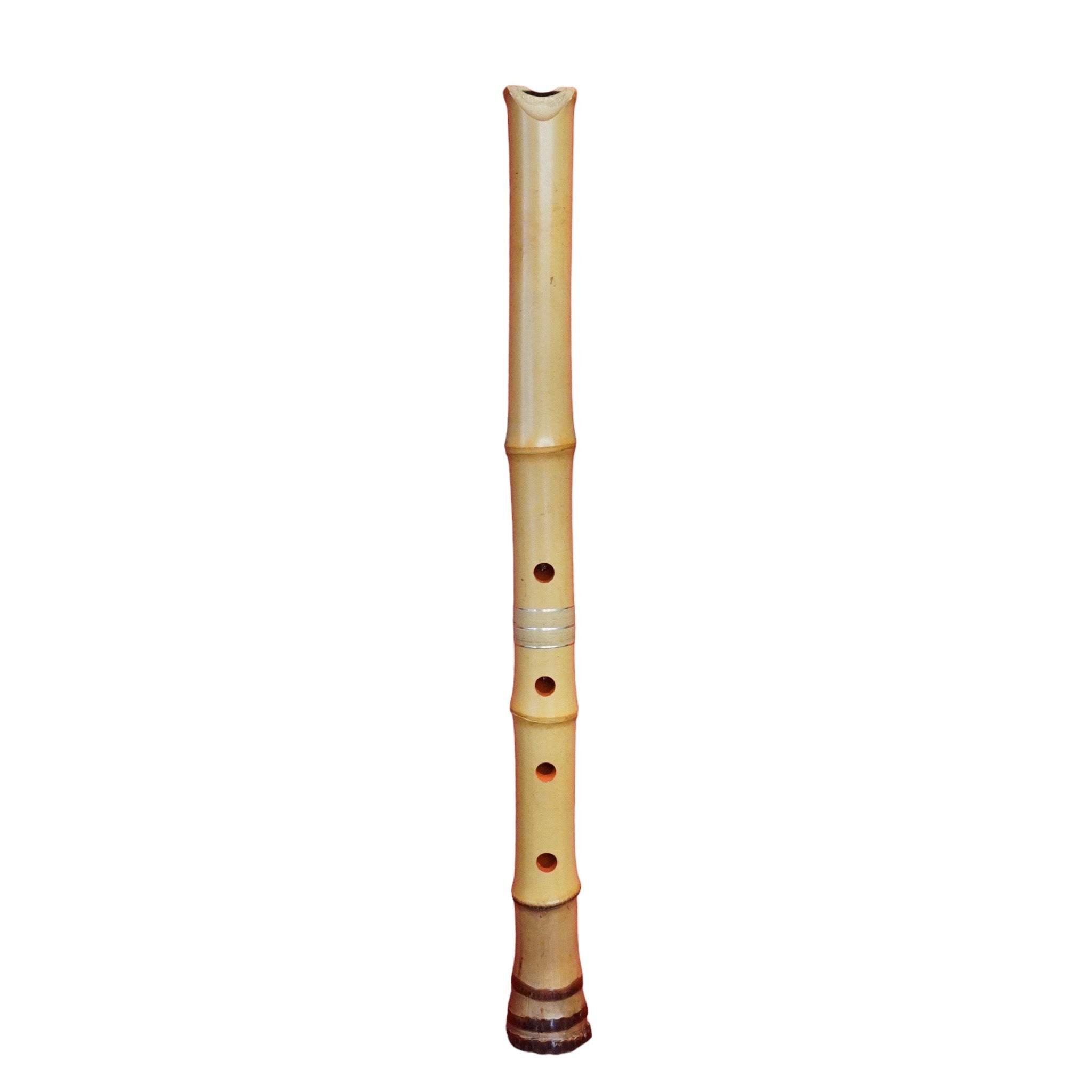 Professional Shakuhachi / 1.8 Shaku / Madake Bamboo / Red Urushi