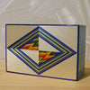 Straw Work Box / Geometric Pattern