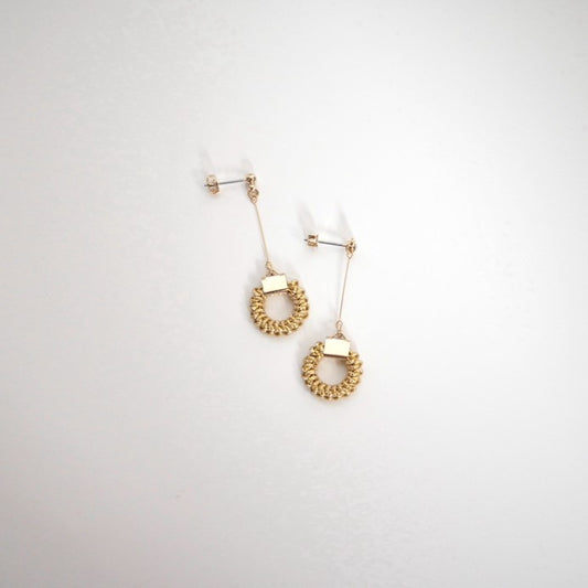 Circle Earrings -Gold-