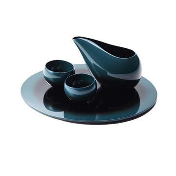 【Limited set of 5】Hiroshima Lacquerware Sake Set