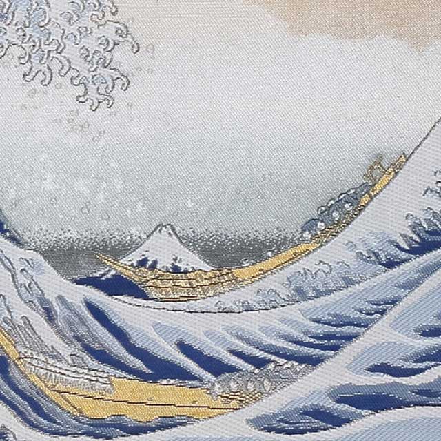 Pannello d'arte tessile Nishijin / The Great Wave