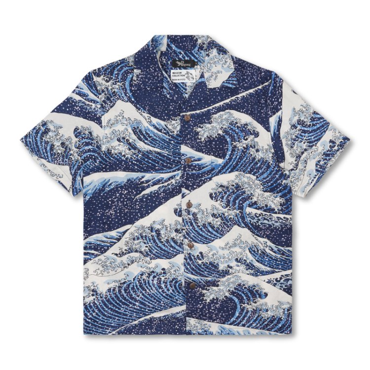 Aloha Shirt / Hokusai Katsushika / The Great Wave